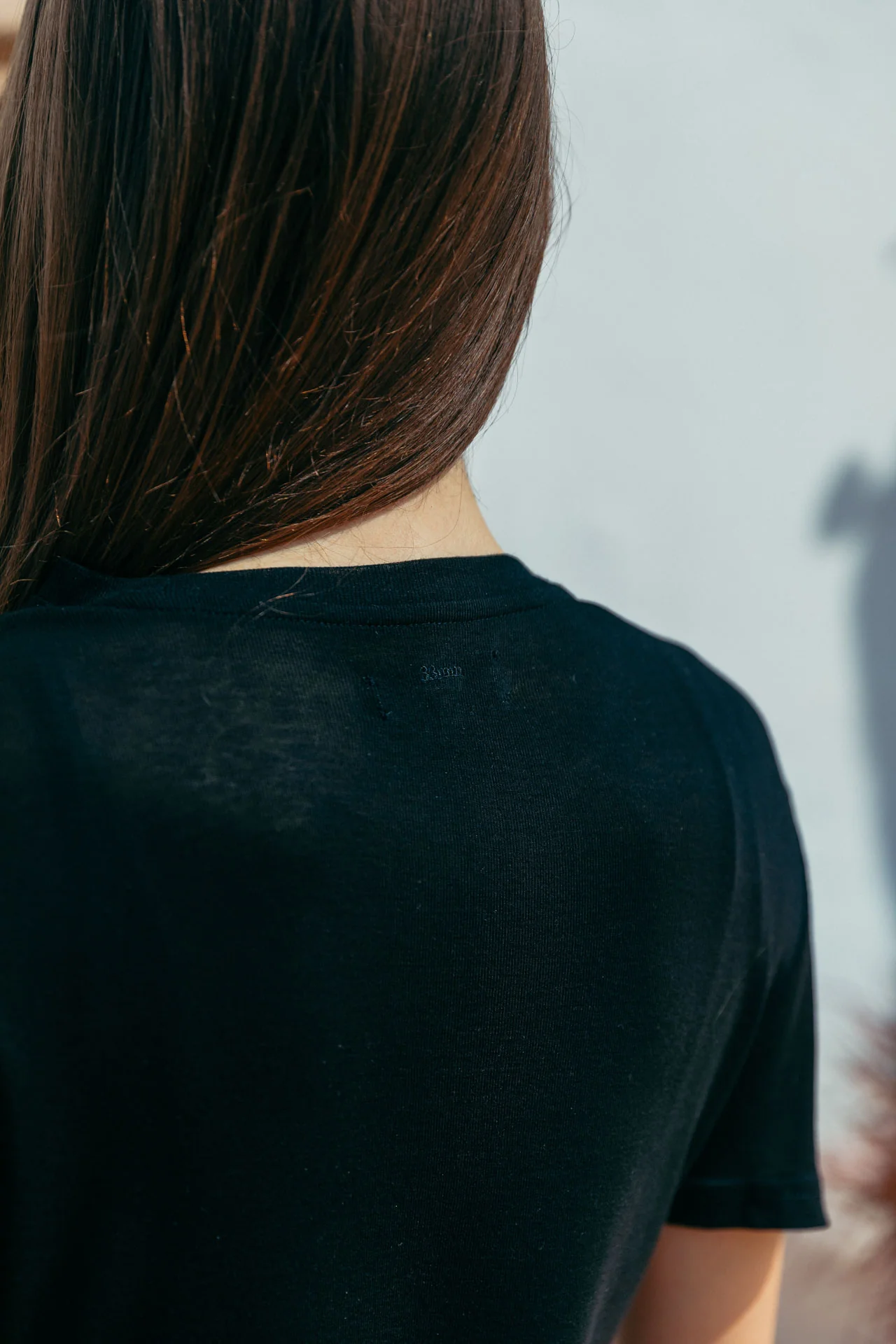 Andre Tencel T-Shirt, Black - Image 11