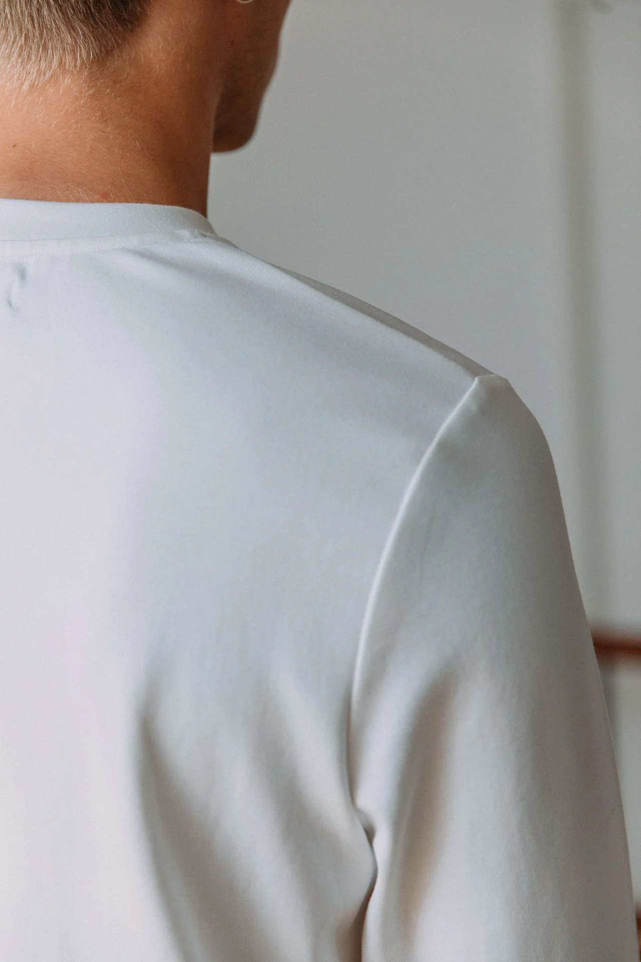 Antonio Cotton T-Shirt, White - Image 11