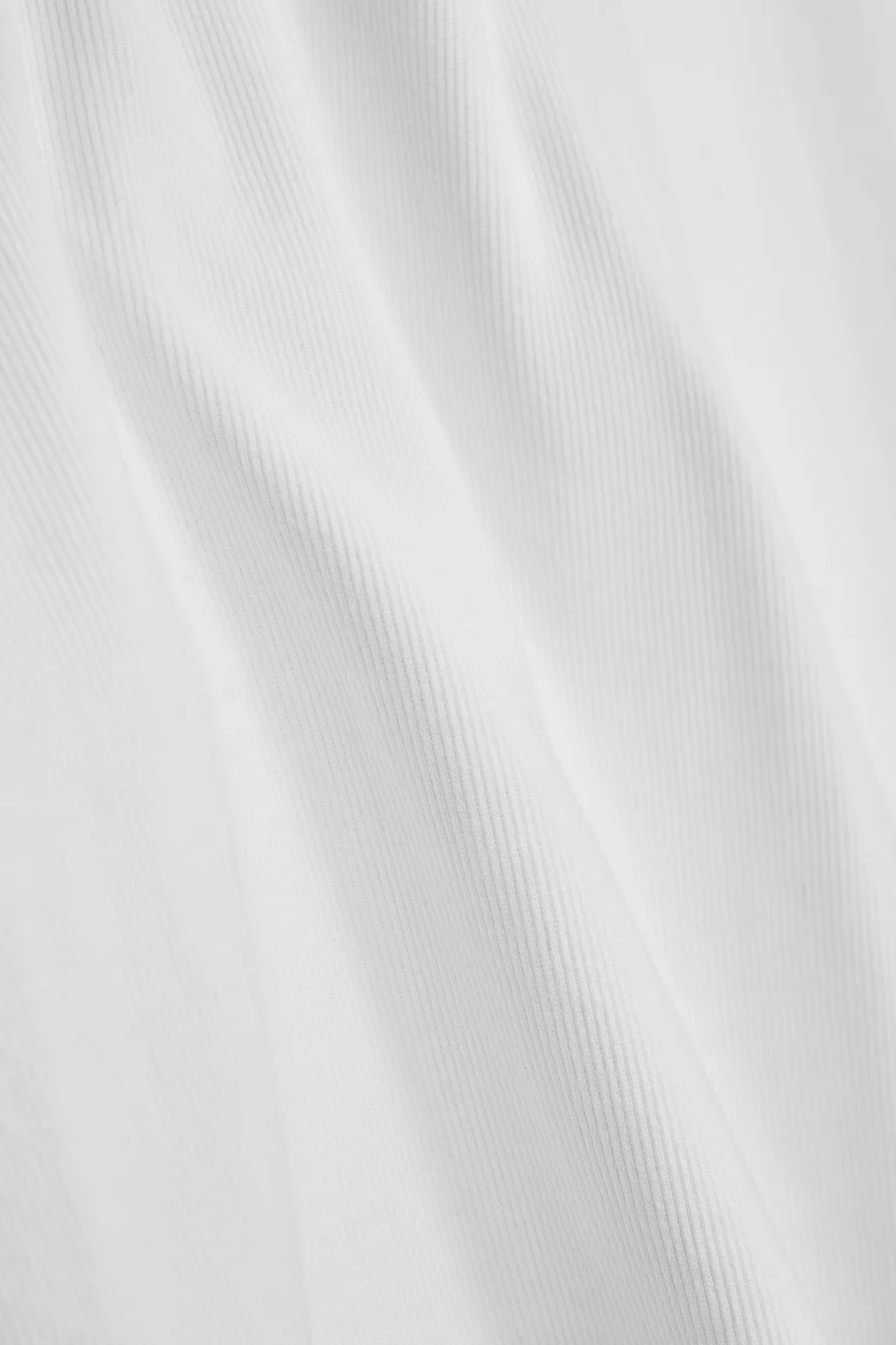 Bernard Ribbed T-Shirt, White - Image 10