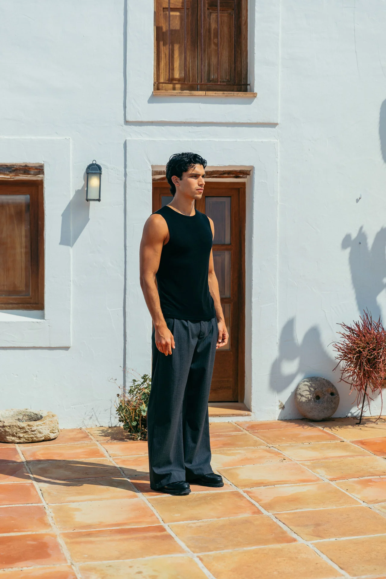 Brad Relaxed Wool Tank - Image 4