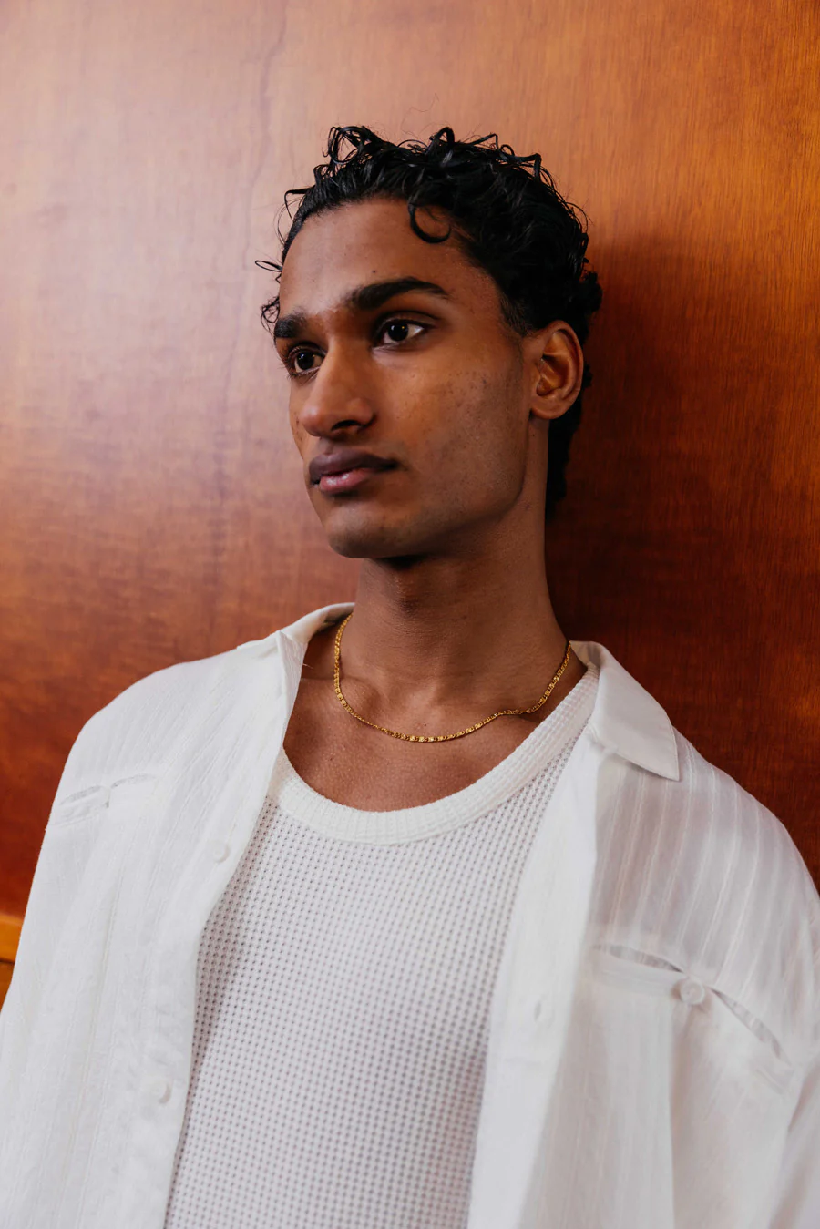 Briar Necklace, Gold - Image 3