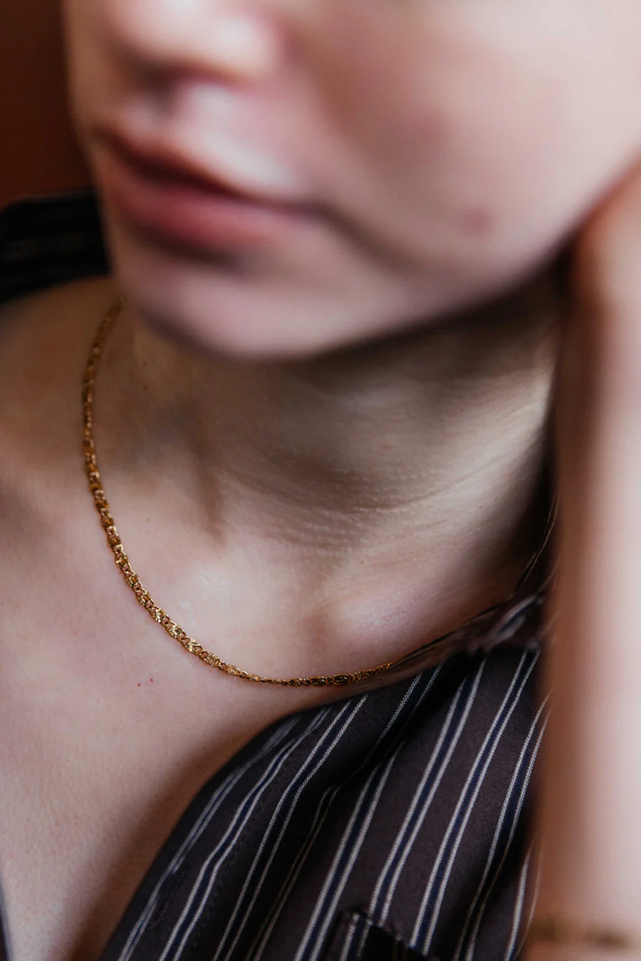 Briar Necklace, Gold - Image 5