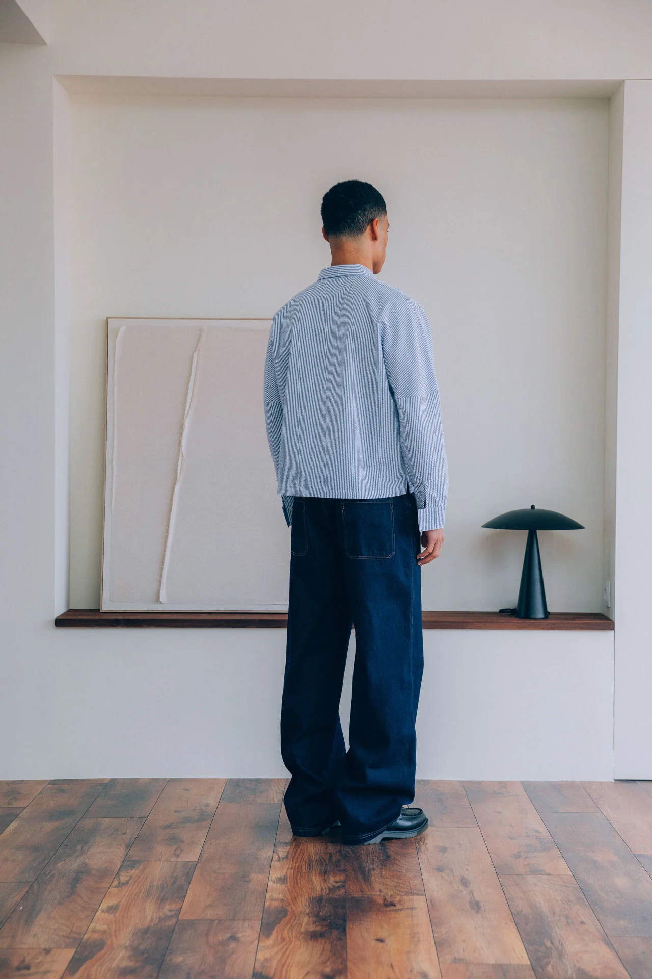 Calvin Seersucker Shirt - Image 12