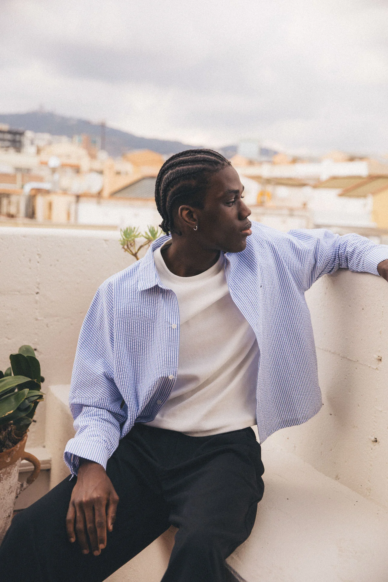 Calvin Seersucker Shirt - Image 18