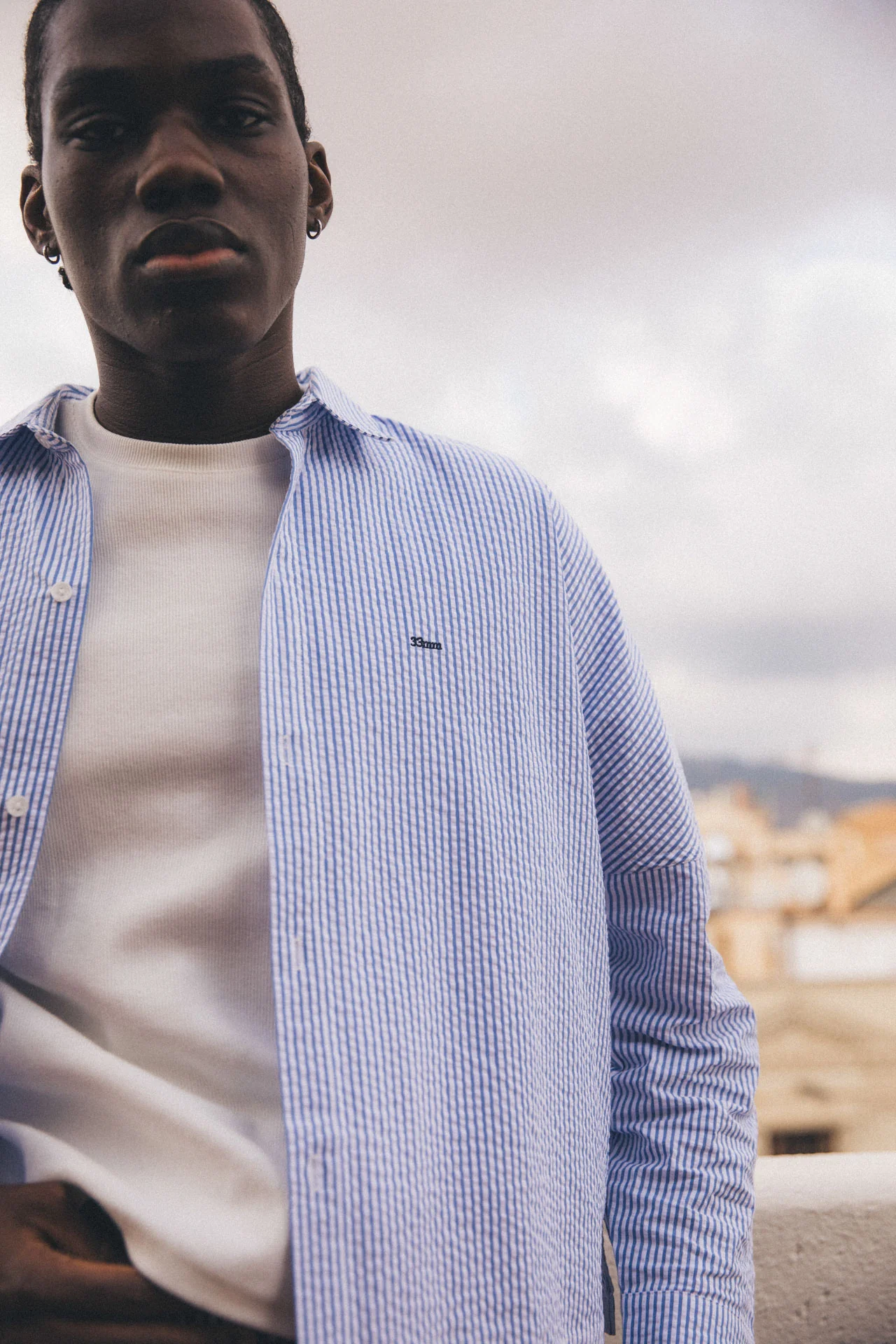 Calvin Seersucker Shirt - Image 19