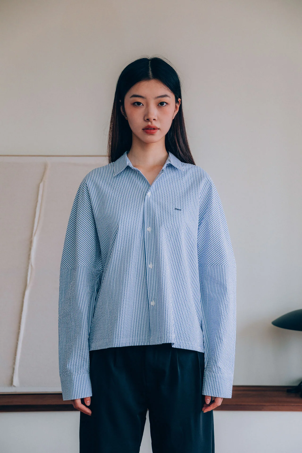 Calvin Seersucker Shirt - Image 5