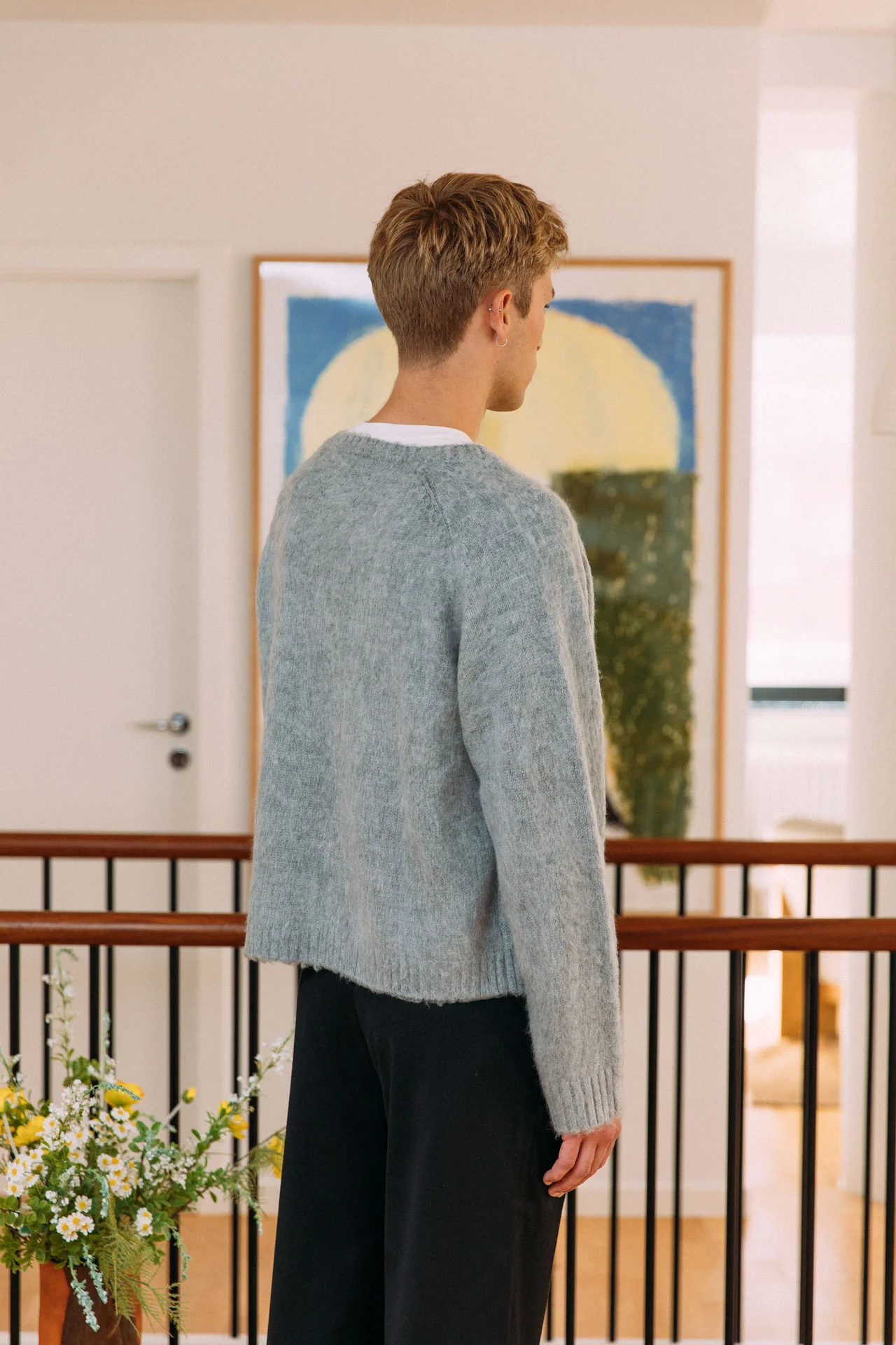 Cleo Cardigan, Grey - Image 4