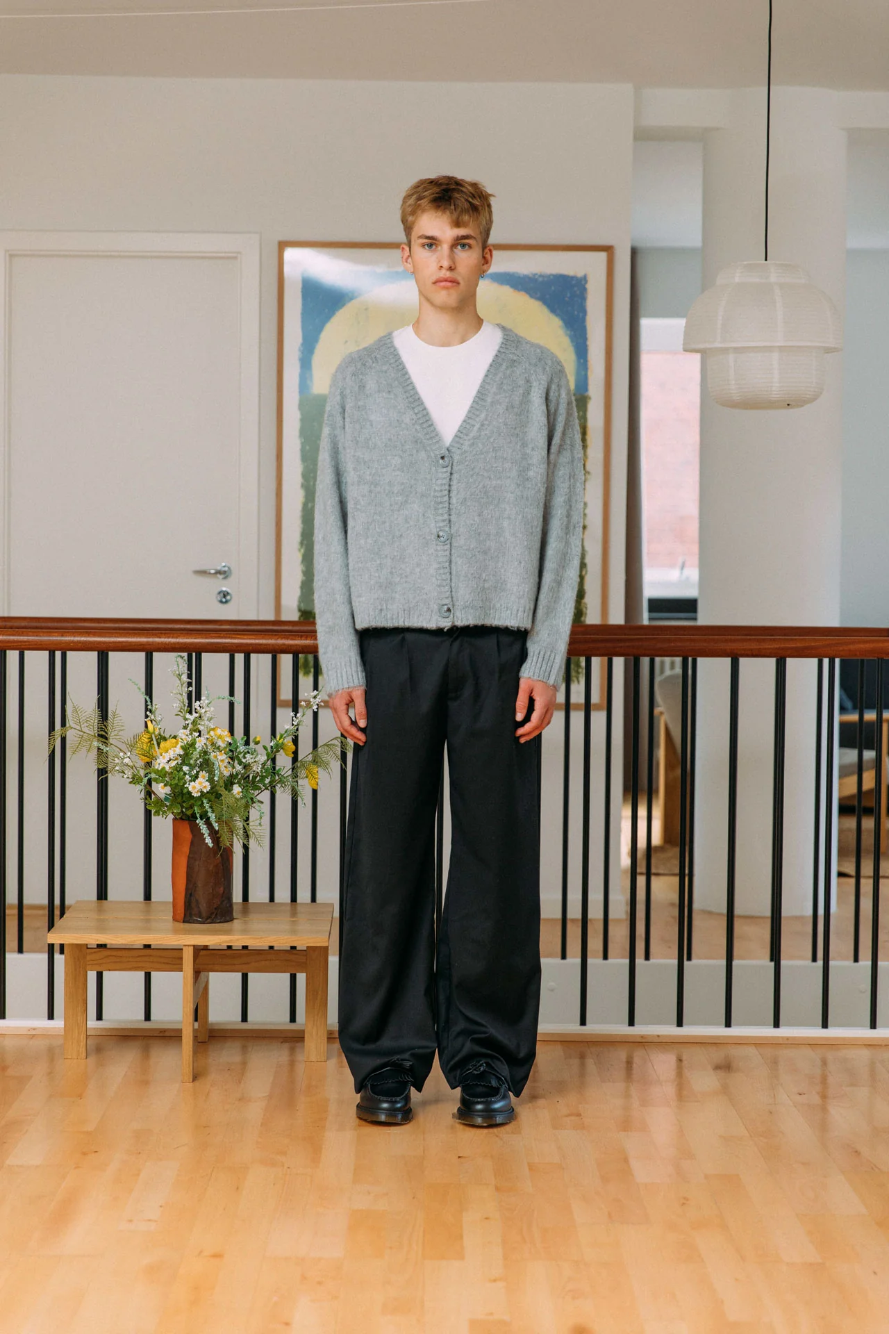 Cleo Cardigan, Grey - Image 5