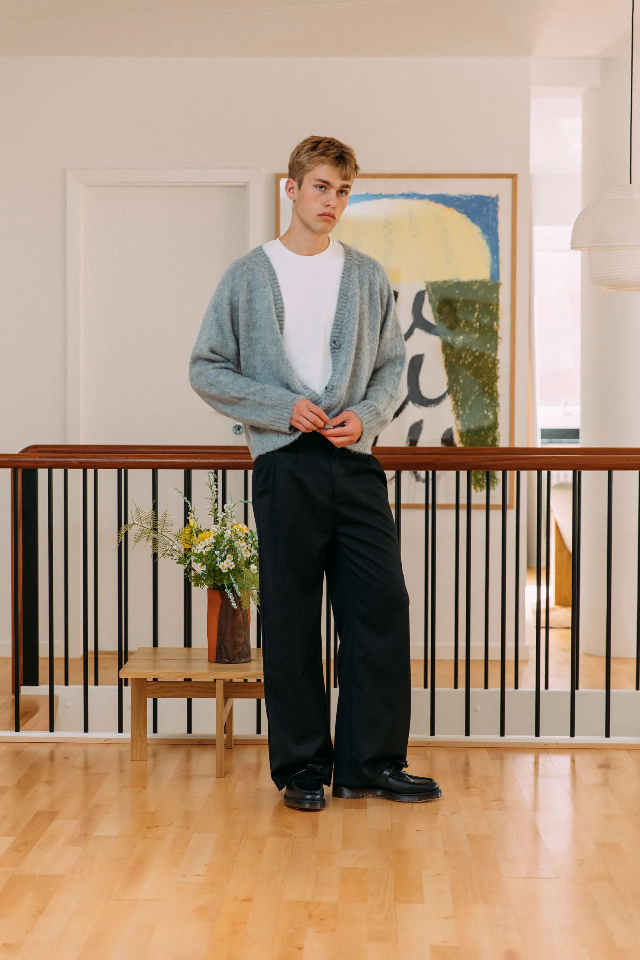 Cleo Cardigan, Grey - Image 6