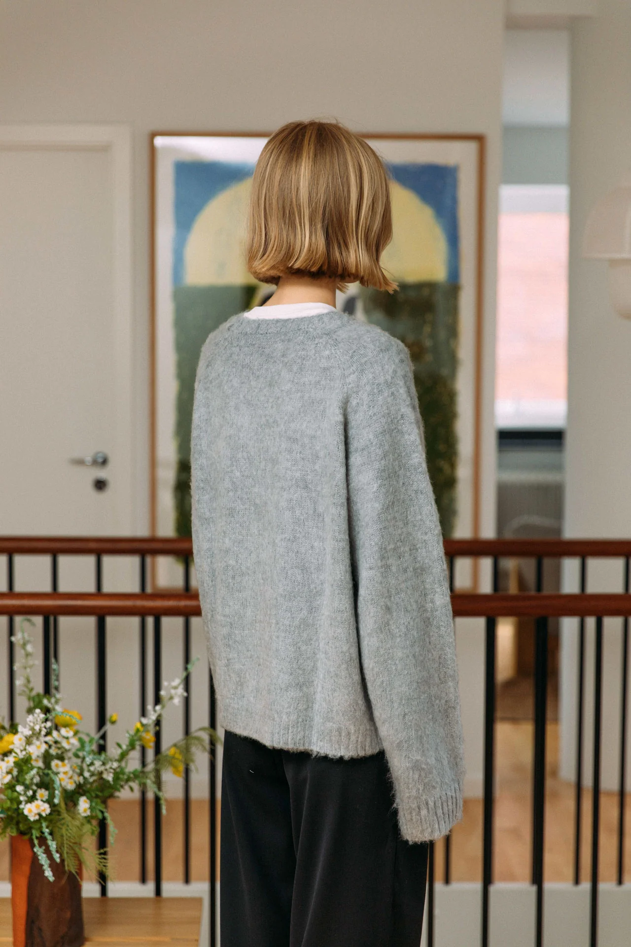 Cleo Cardigan, Grey - Image 9
