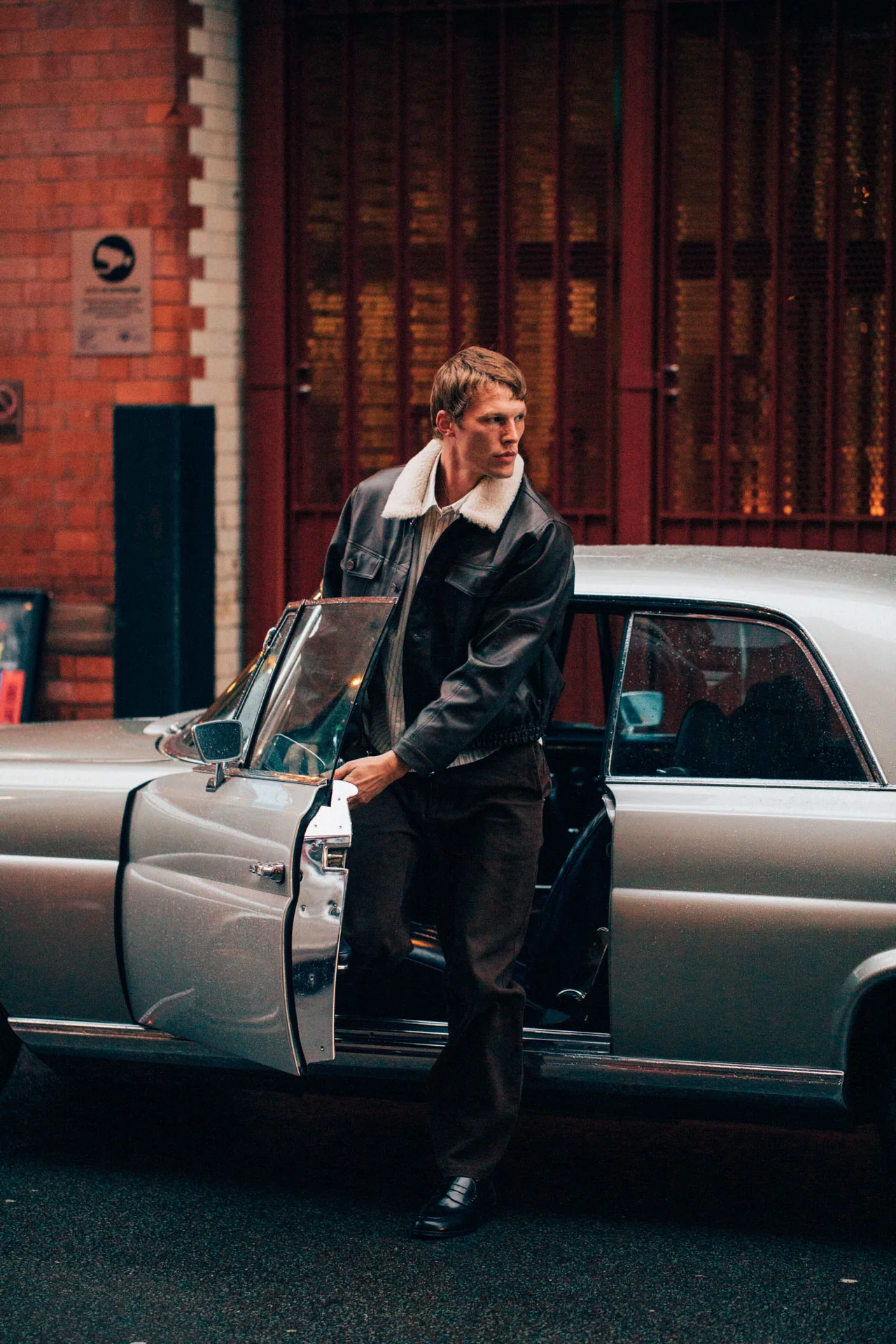 Cruise Leather Jacket - Image 6