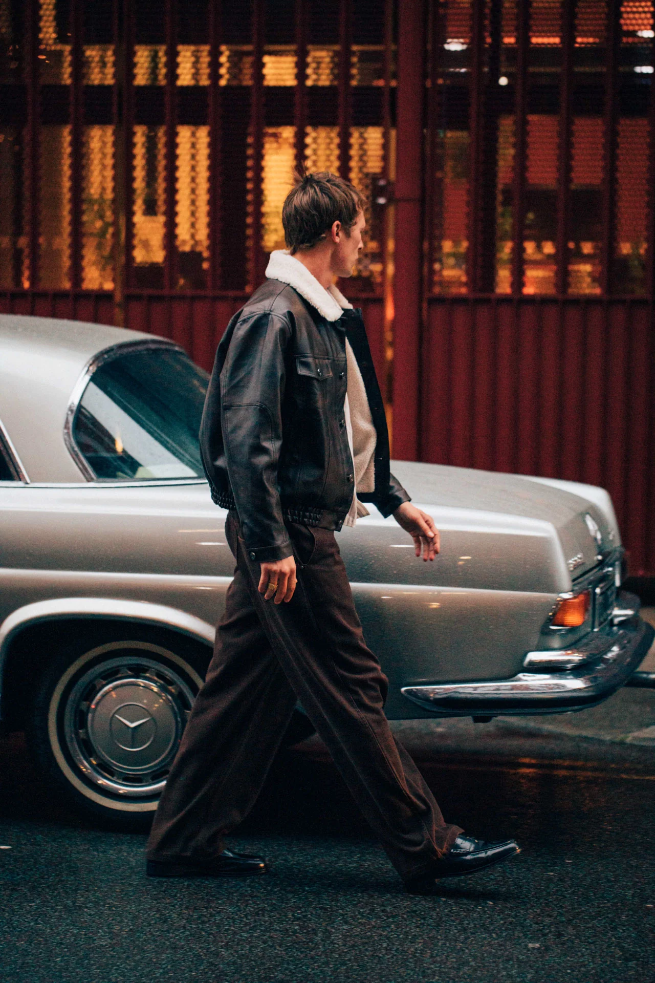 Cruise Leather Jacket - Image 7