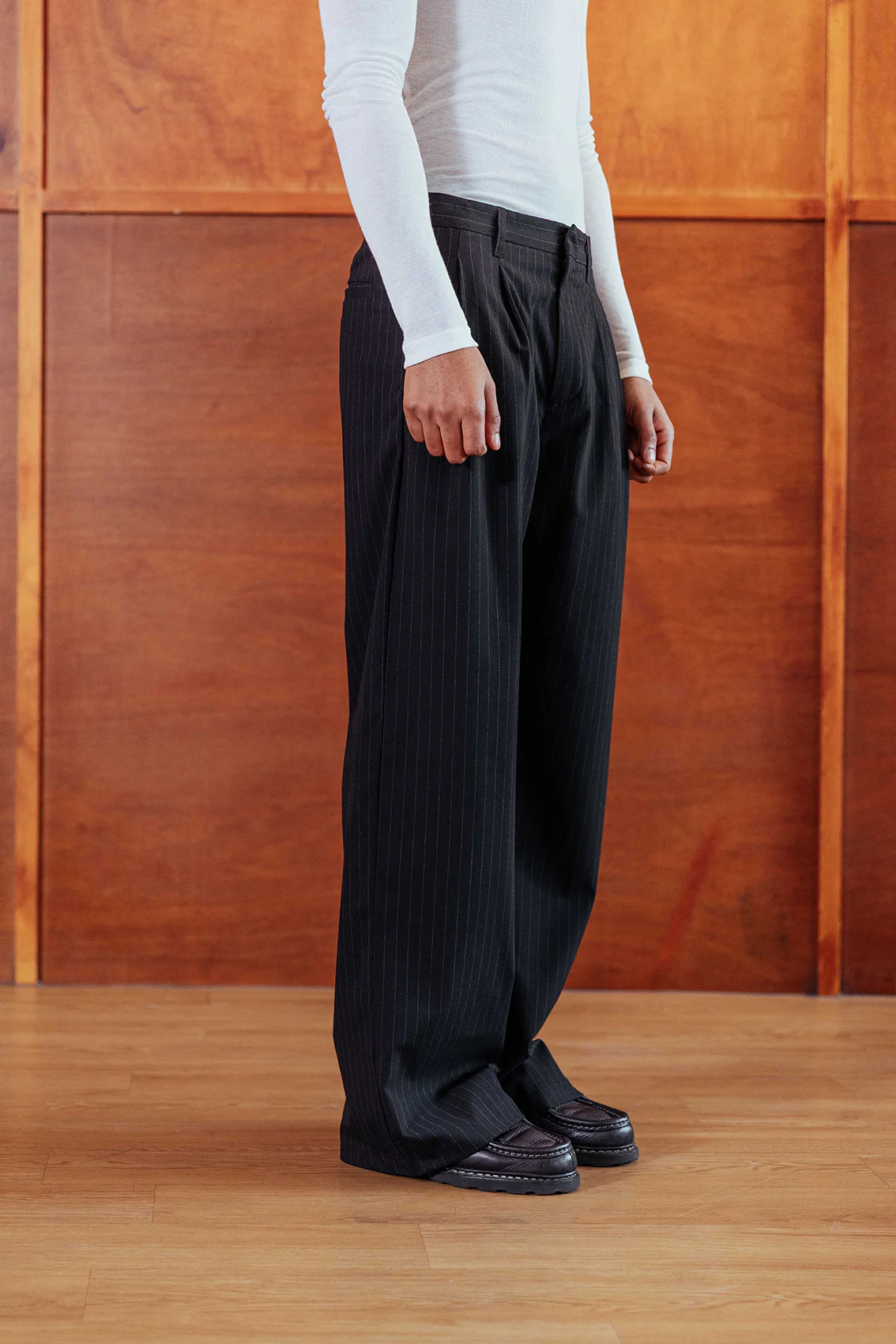 Dylan Trousers, Black Stripe - Image 3
