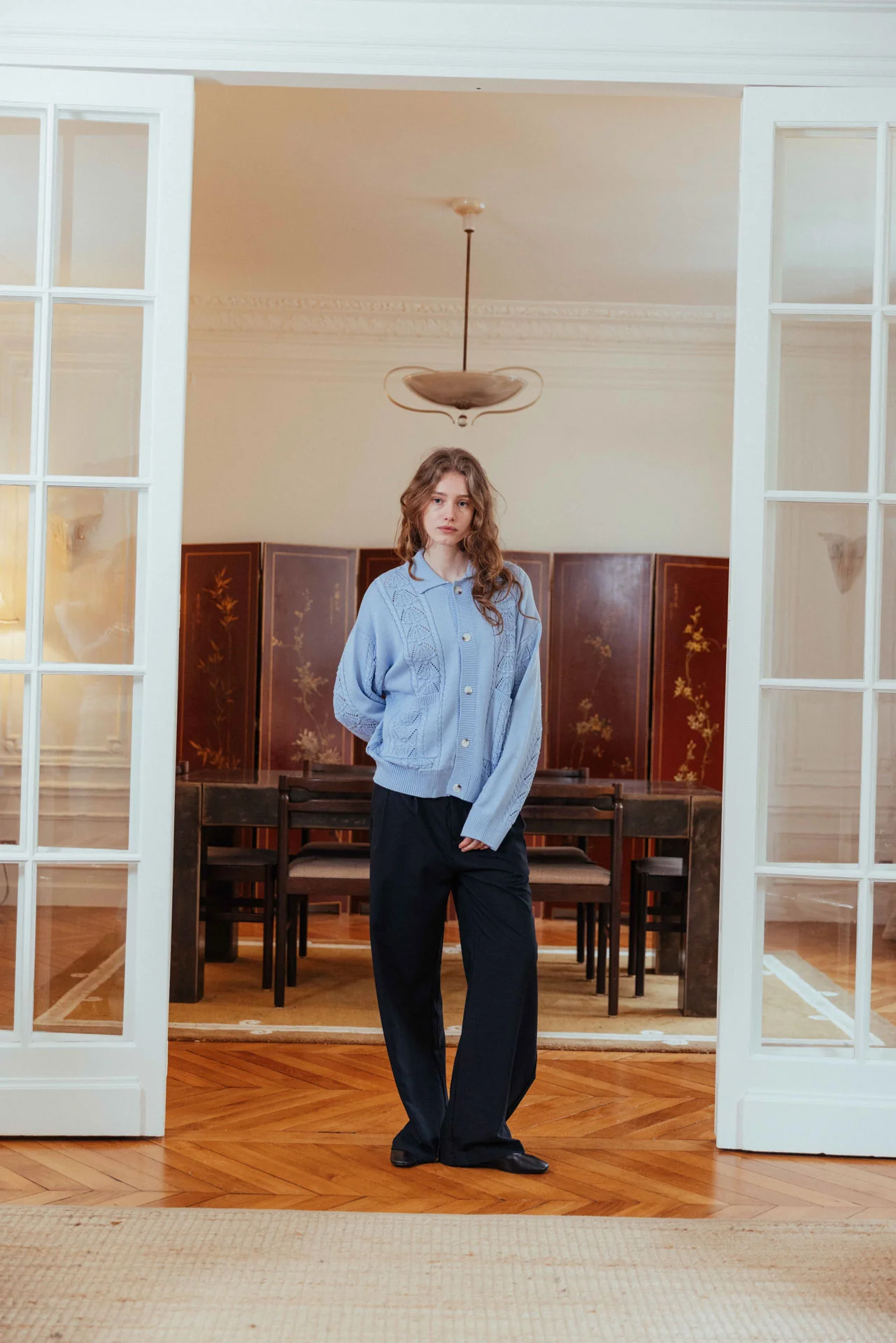 Dylan Trousers, Navy - Image 8