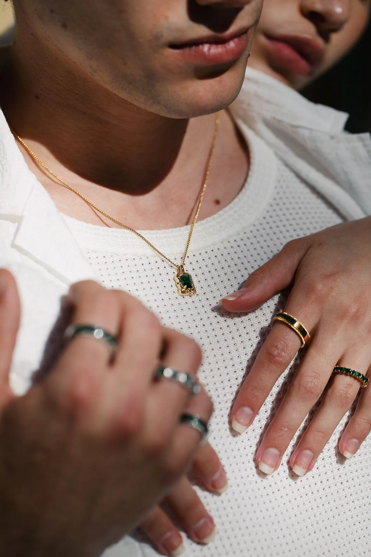 Elijah Necklace, Gold - Image 5