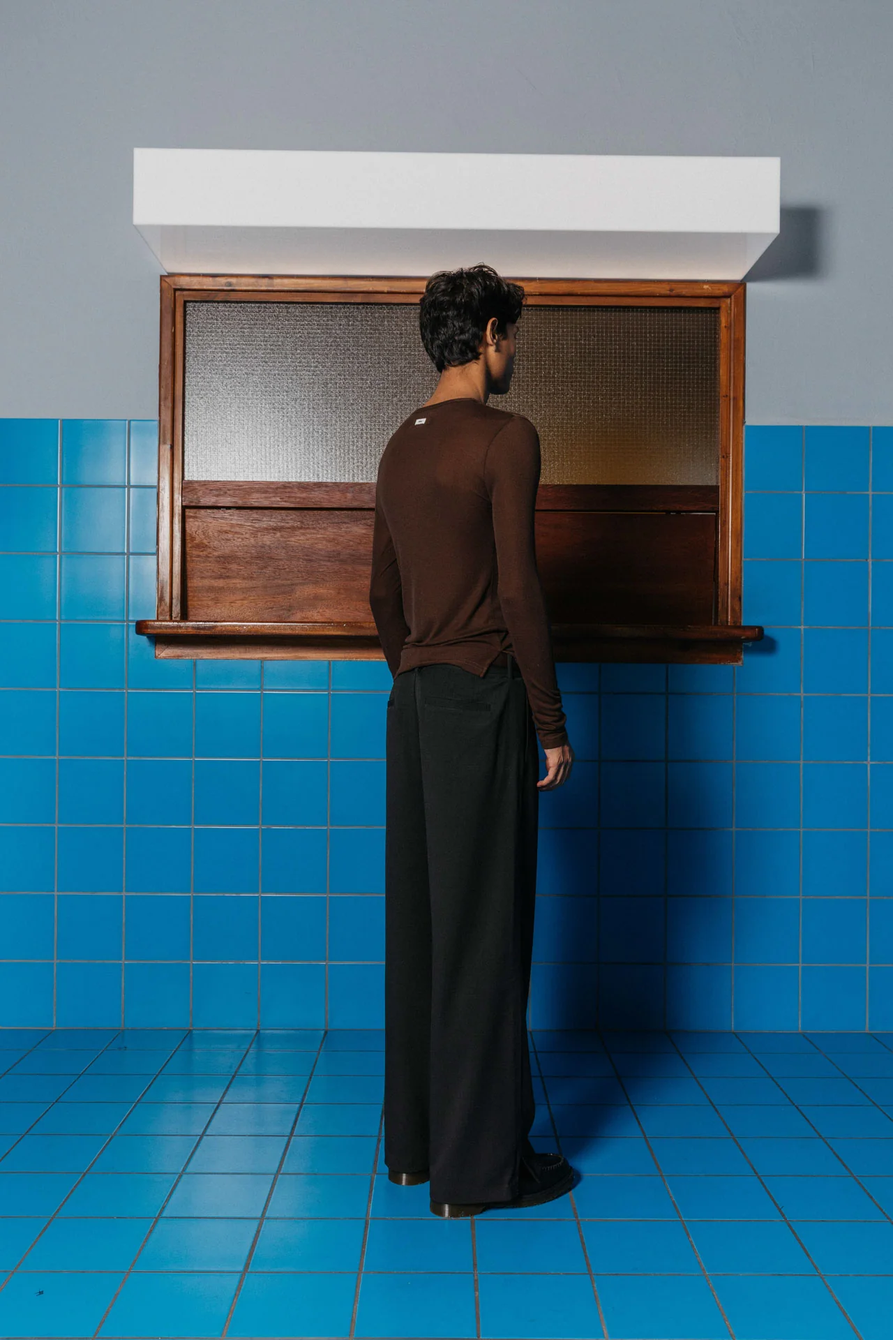 Hugh Tencel Henley, Brown - Image 5