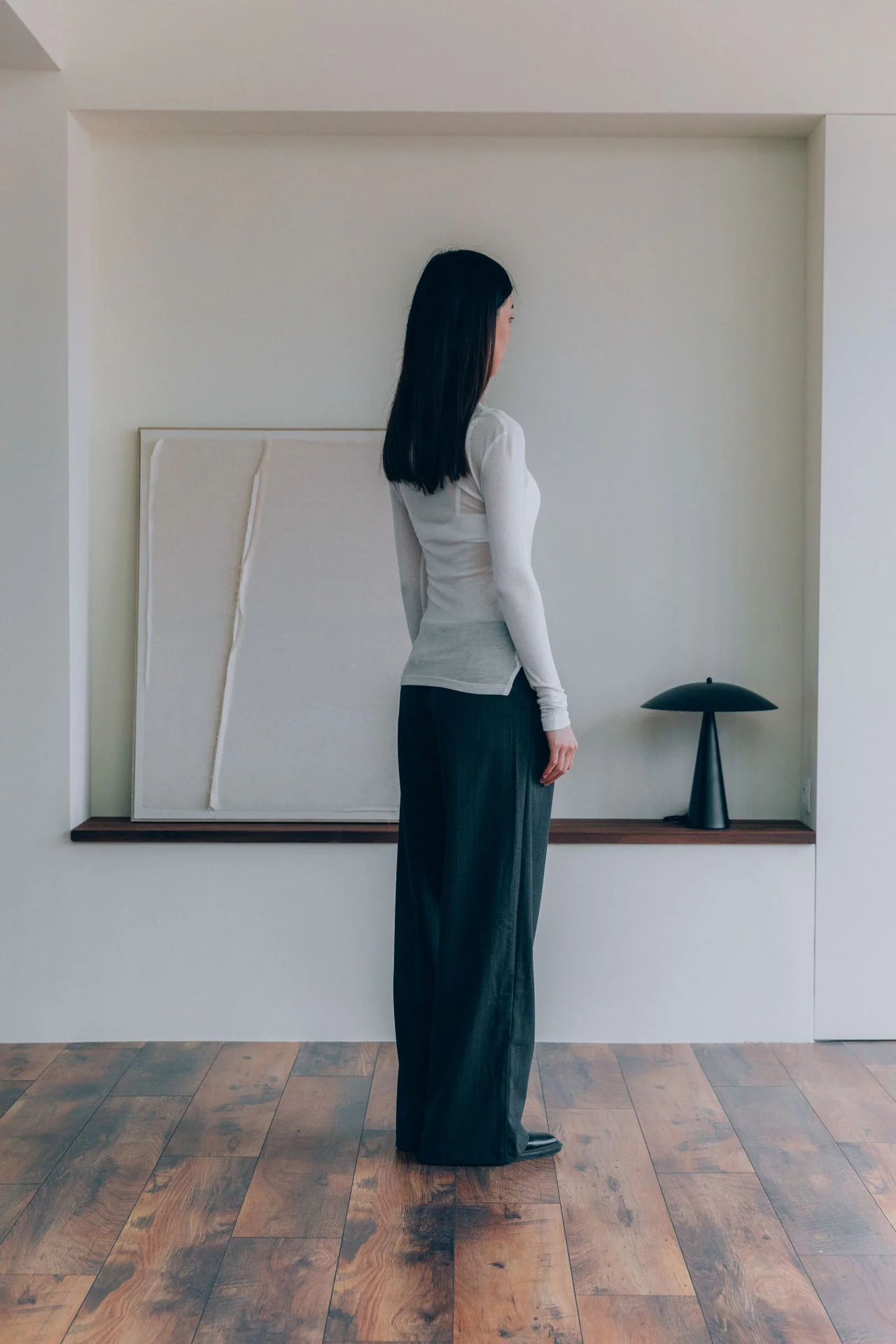 Hugh Tencel Henley, White - Image 13