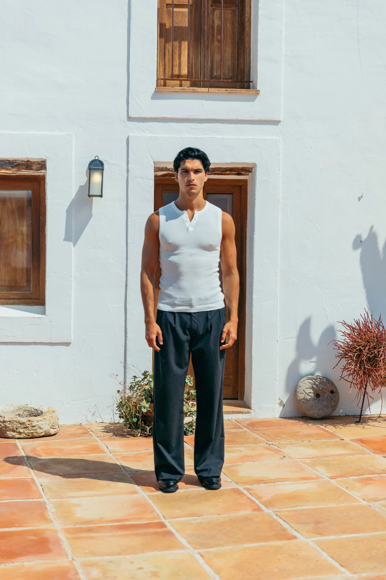 Ivan Fitted Knit Tank - Image 3