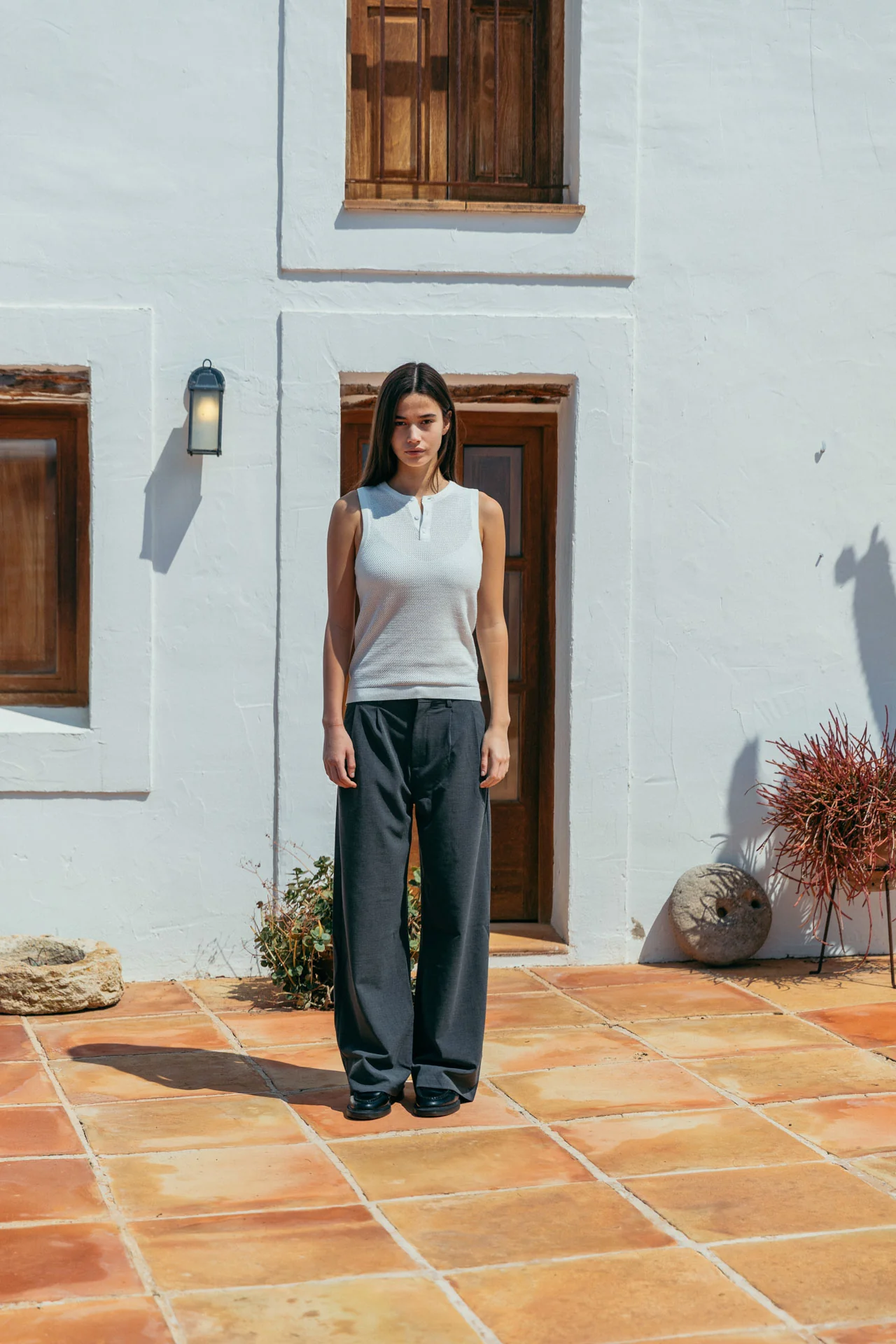 Ivan Fitted Knit Tank - Image 9