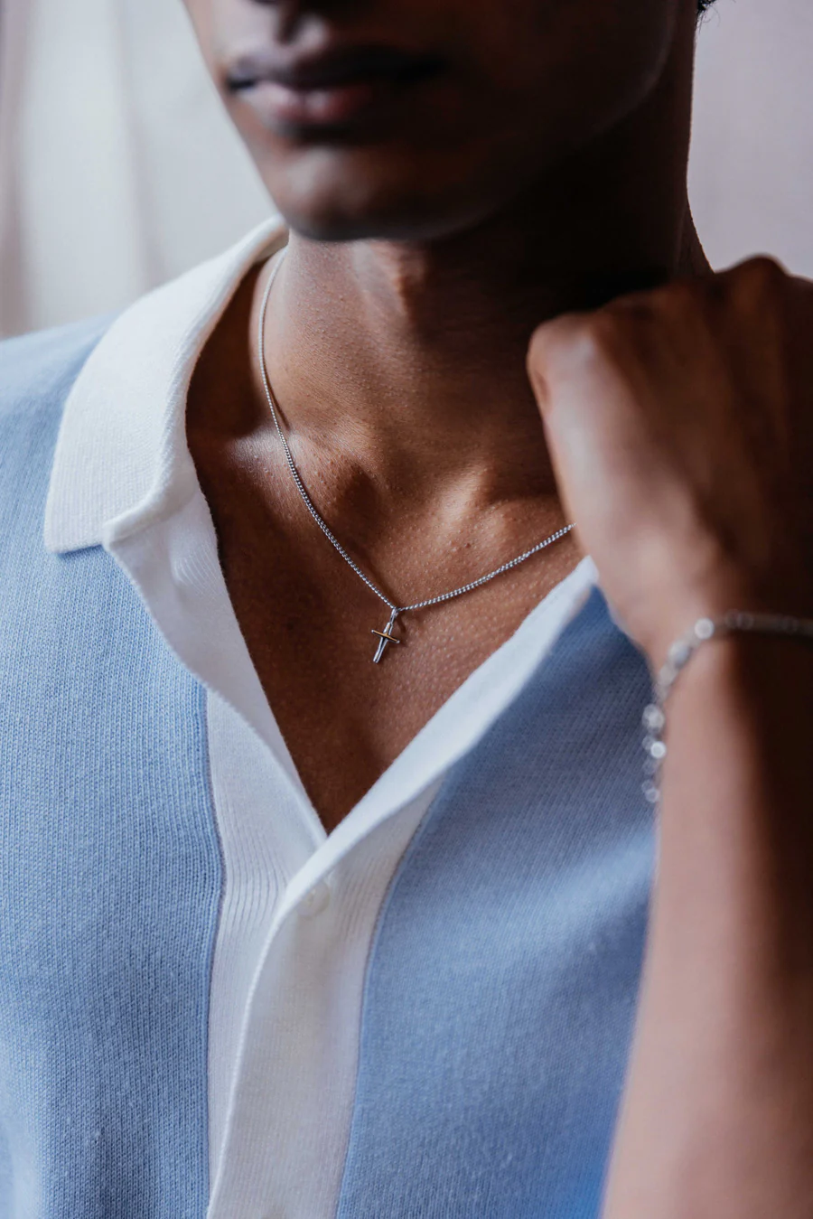 Laszlo Necklace, Silver - Image 3