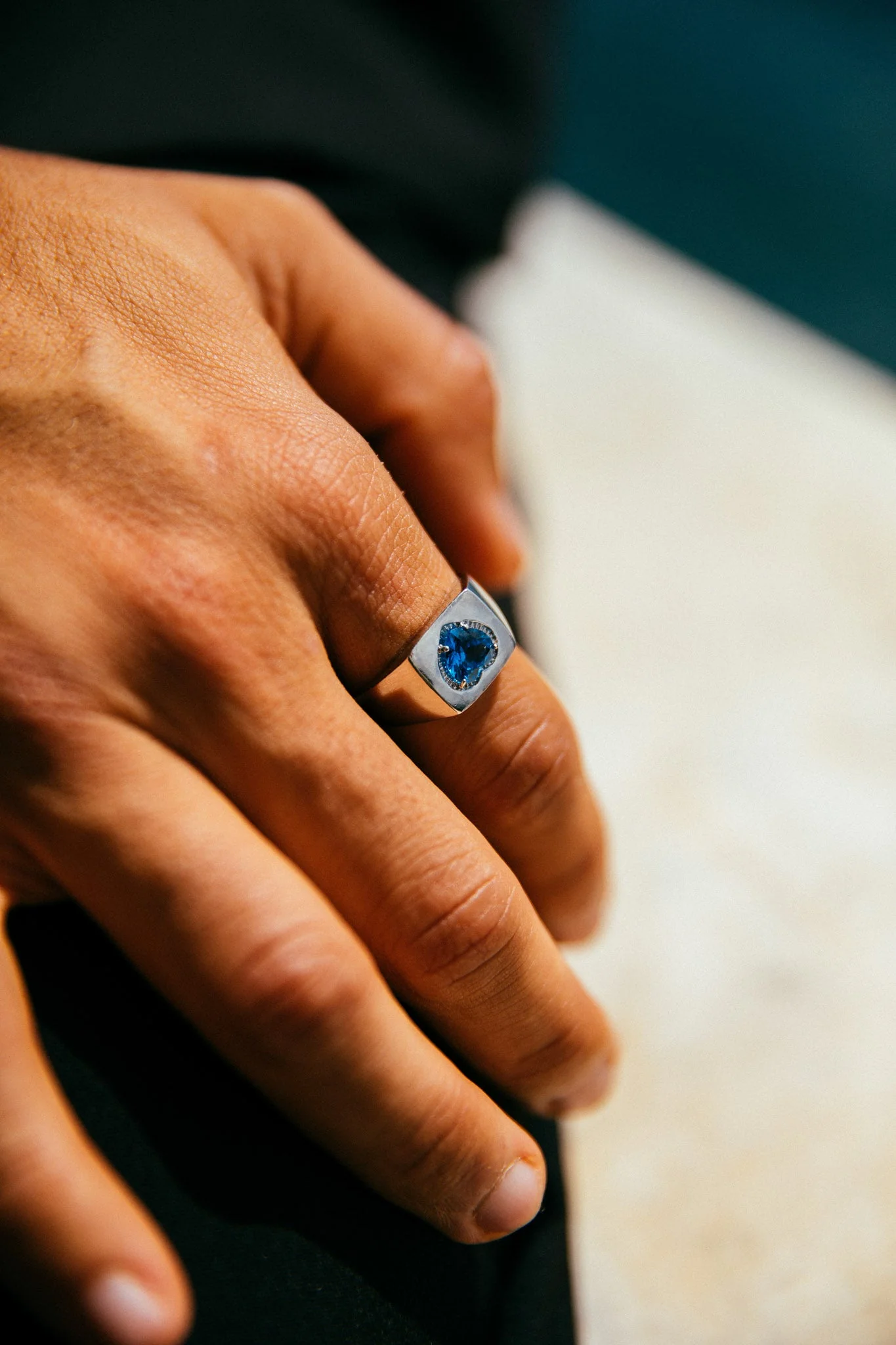 Laurent Ring, Silver - Image 5