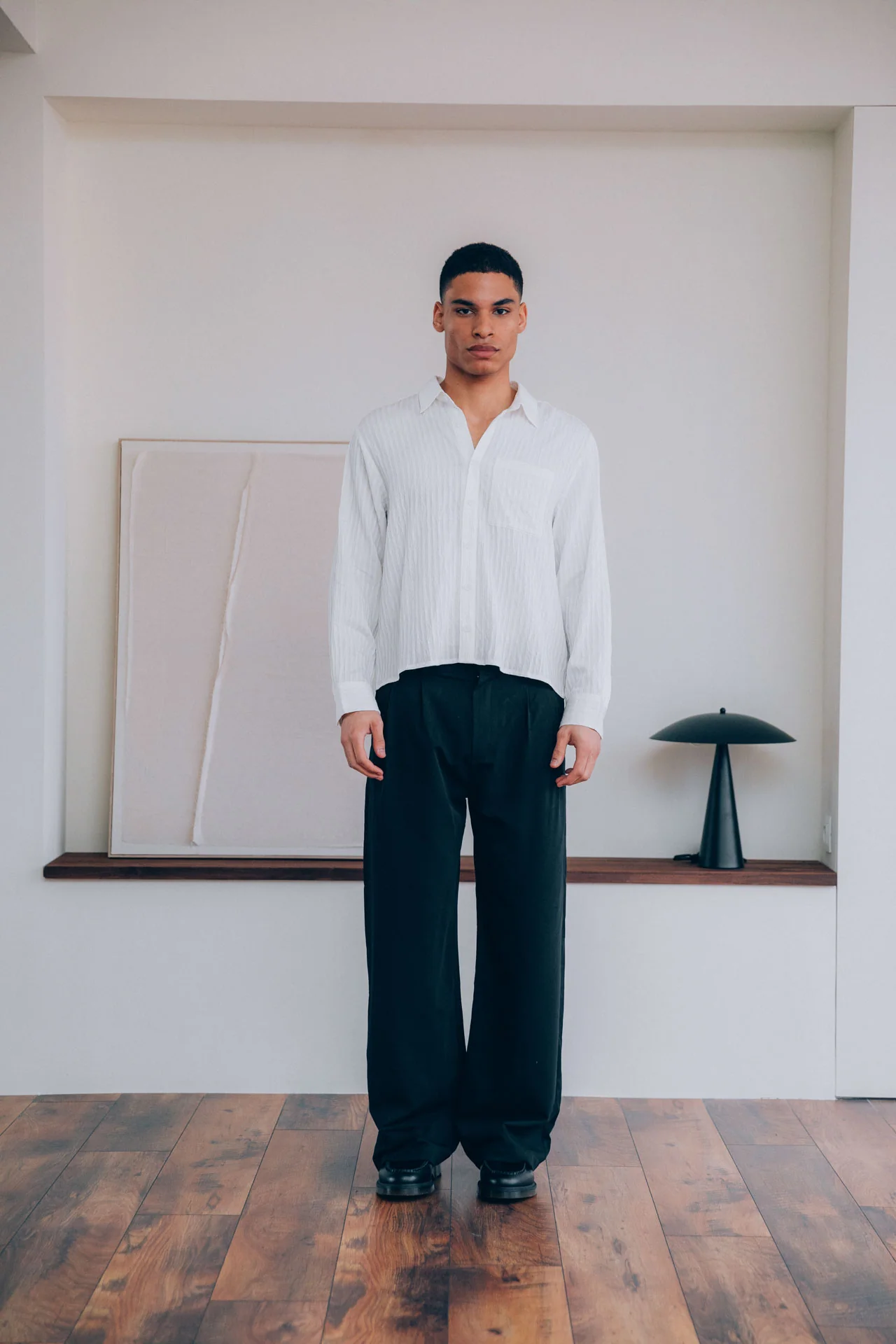 Lionel Lace Cotton Shirt - Image 3