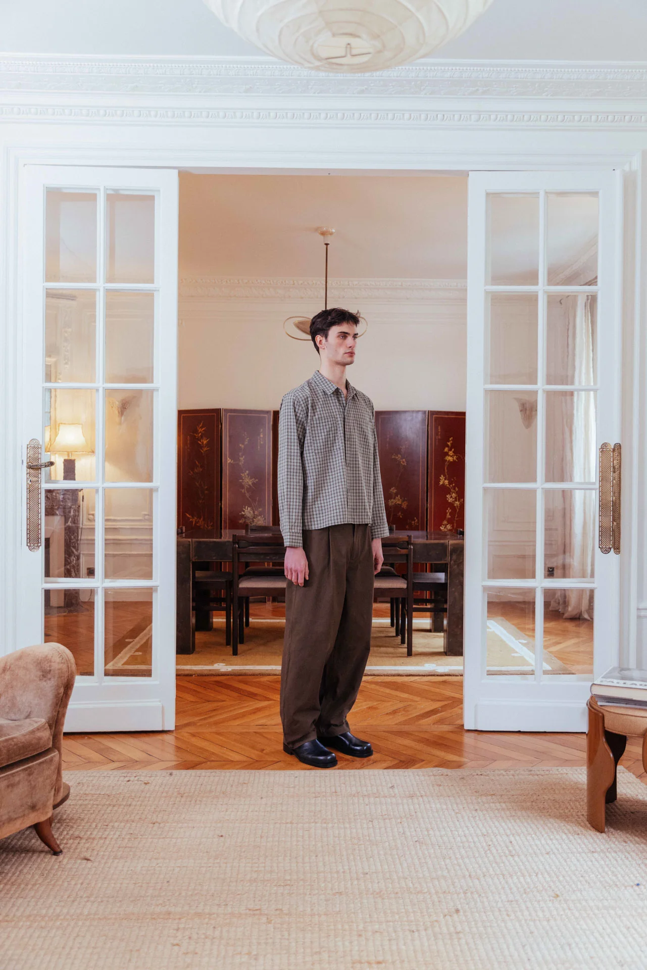 Malik Check Shirt - Image 4