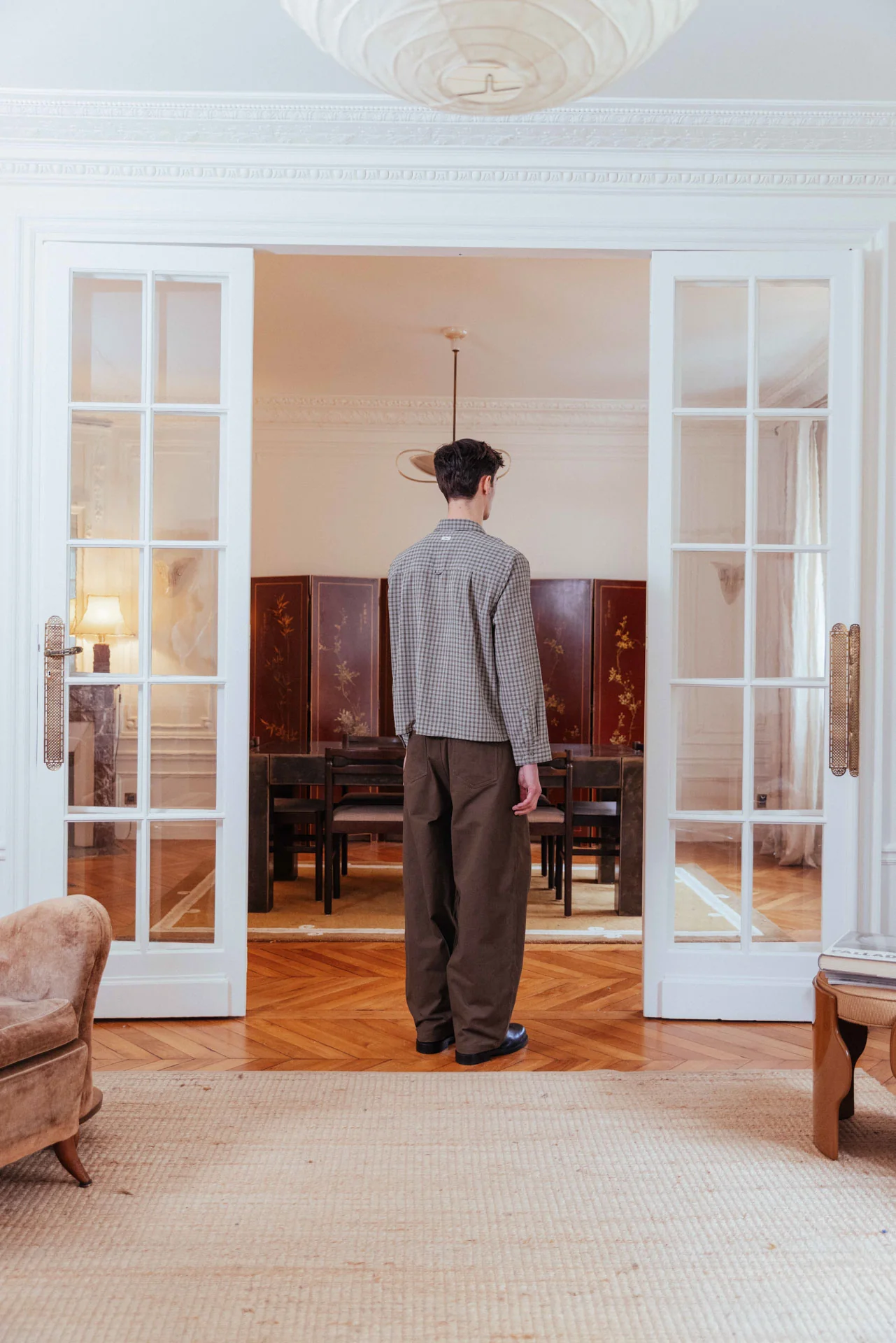 Malik Check Shirt - Image 5