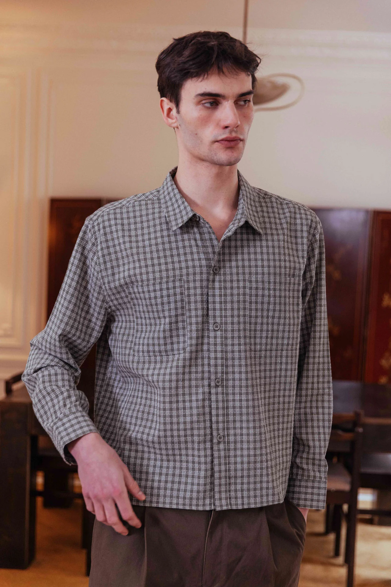 Malik Check Shirt - Image 7