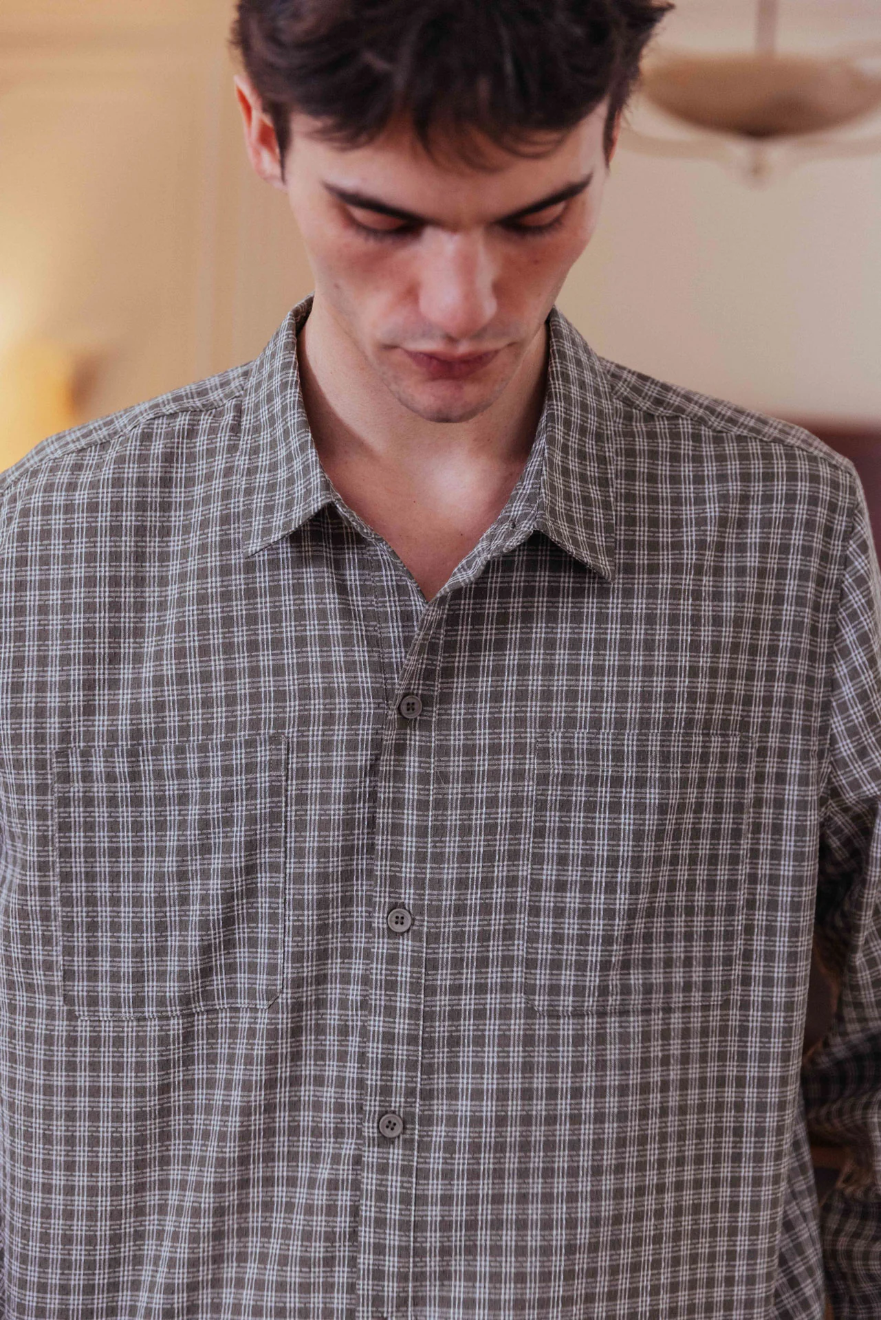 Malik Check Shirt - Image 8