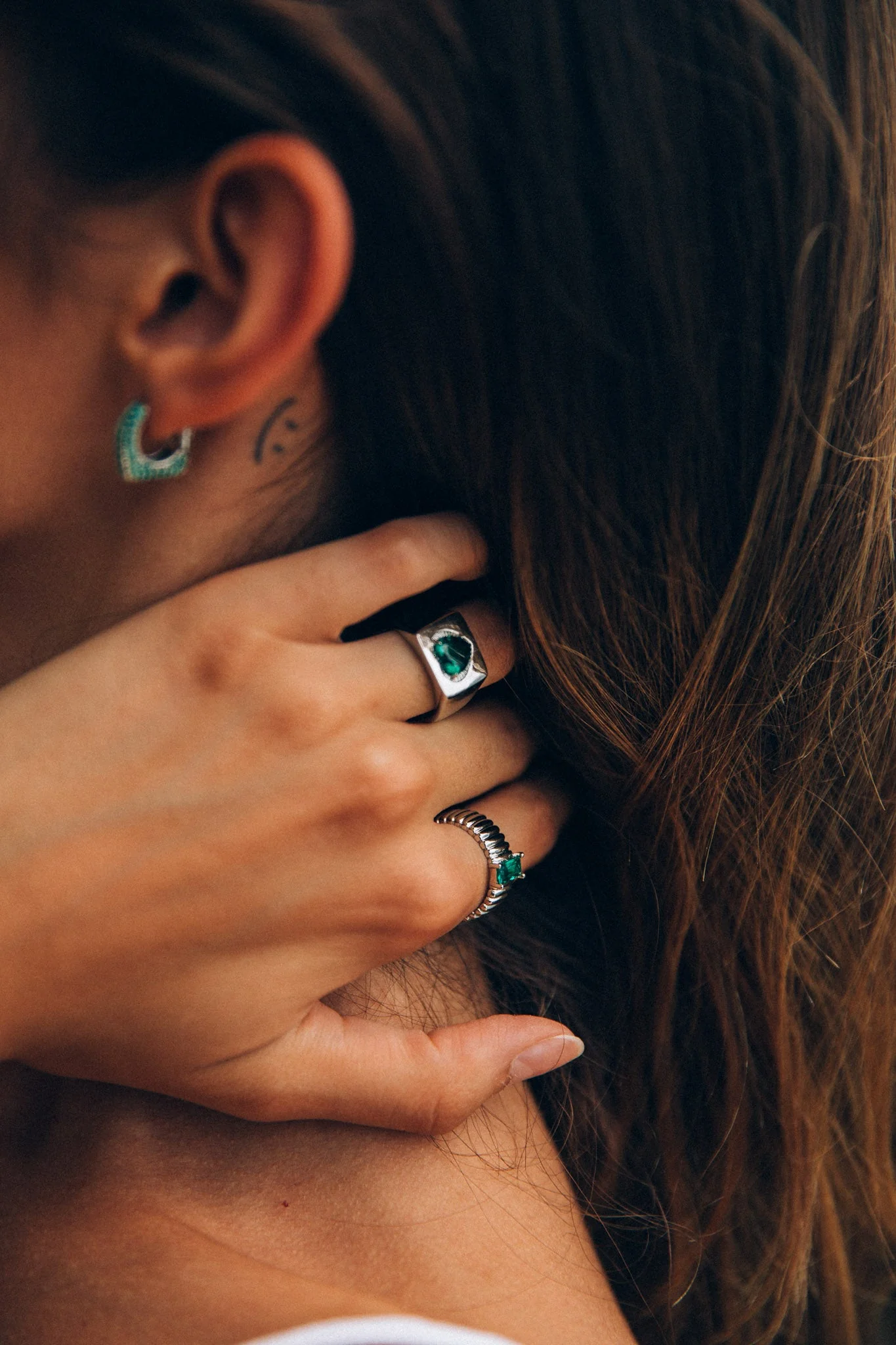 Mila Ring, Silver - Image 4