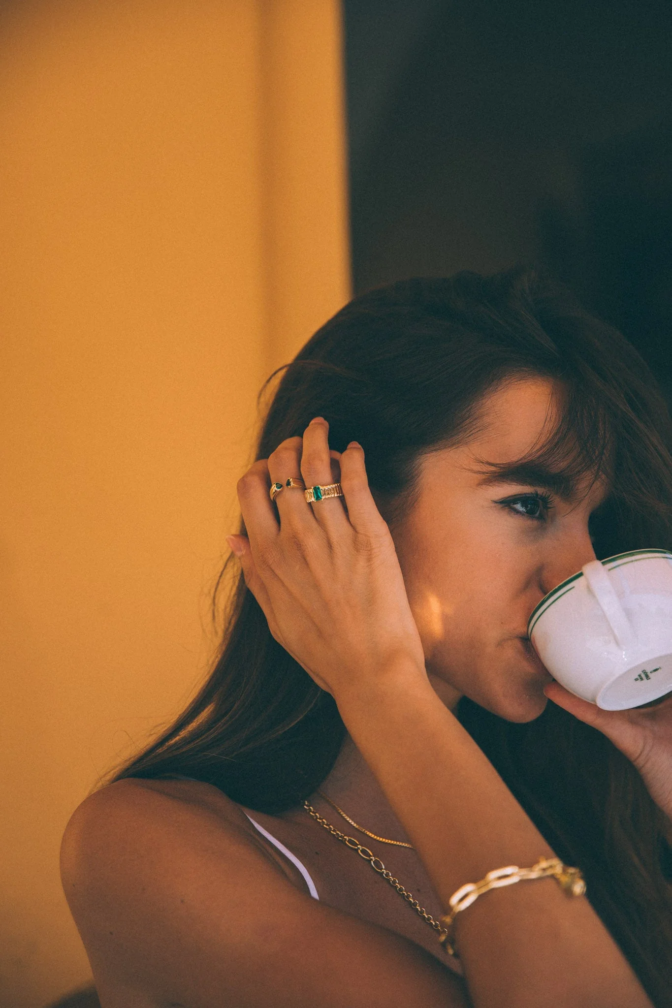 Mila Ring, Gold - Image 3