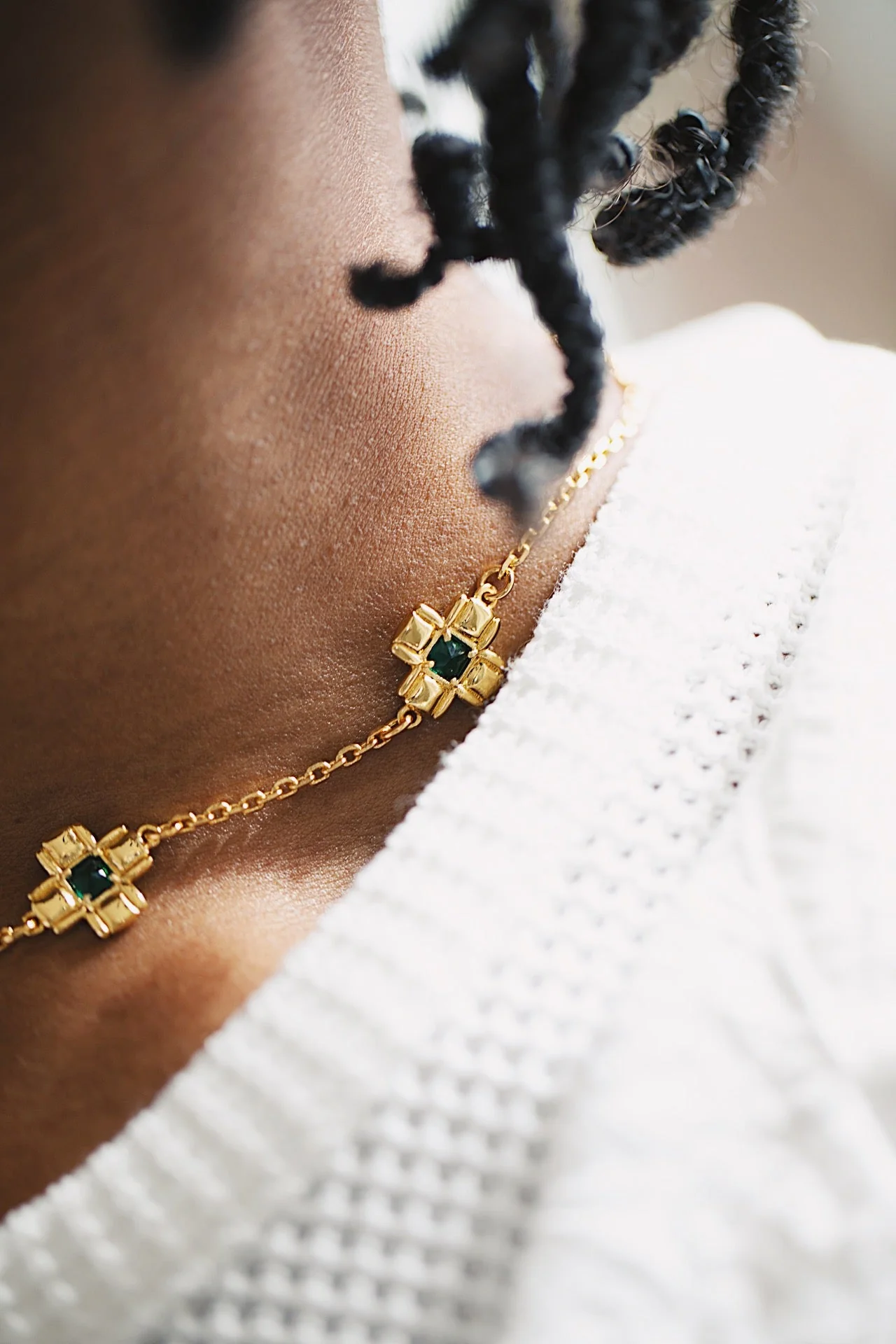 Montana Necklace, Gold - Image 3