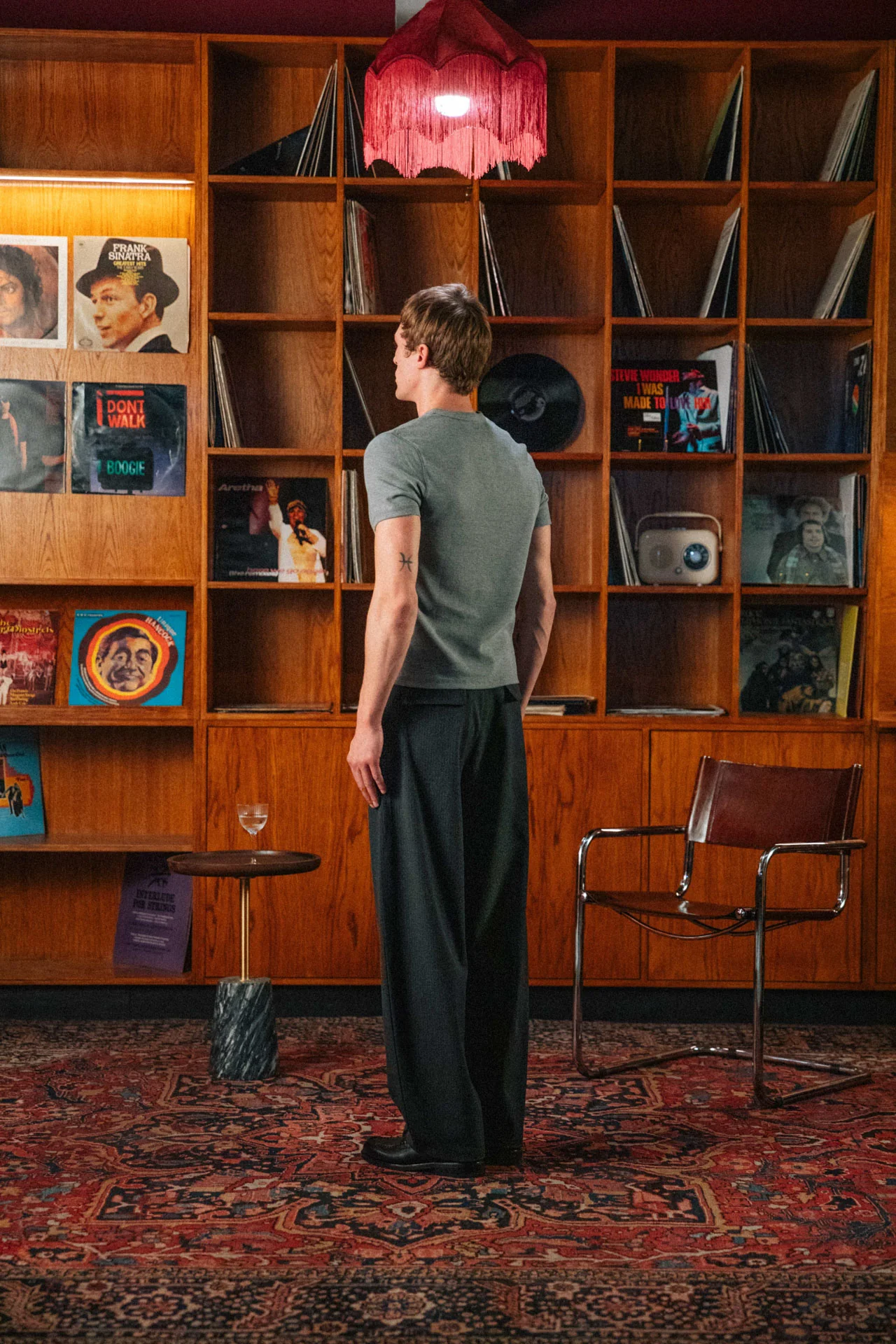 Nils Henley T-Shirt, Grey - Image 5