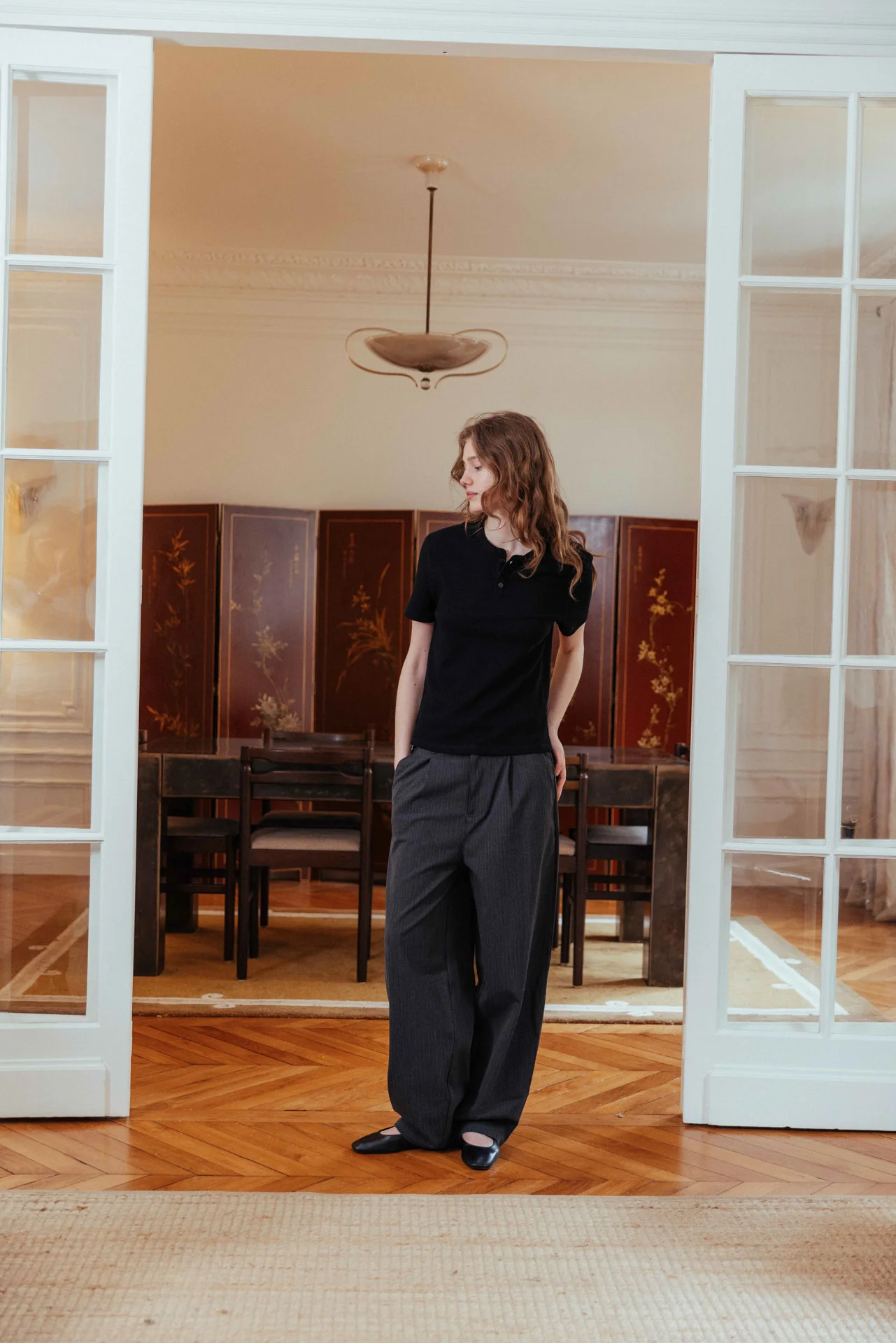 Nils Henley T-Shirt, Black - Image 11