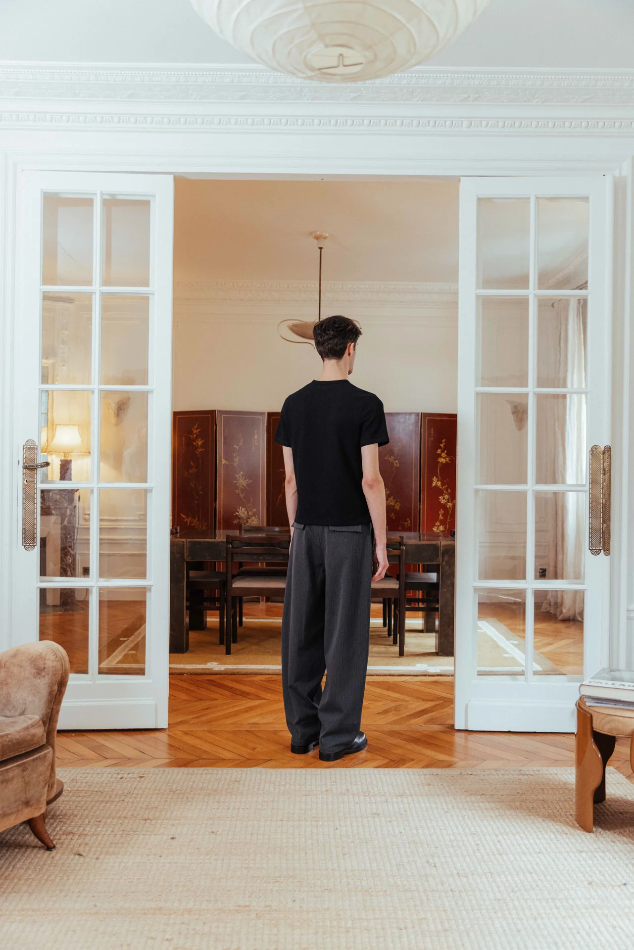 Nils Henley T-Shirt, Black - Image 9