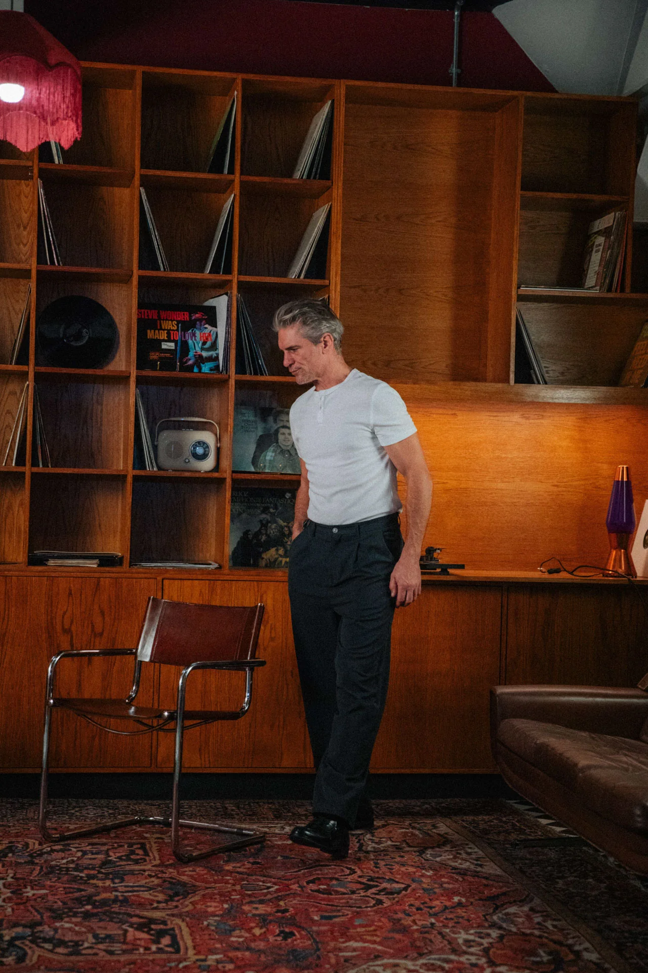 Nils Henley T-Shirt, White - Image 11