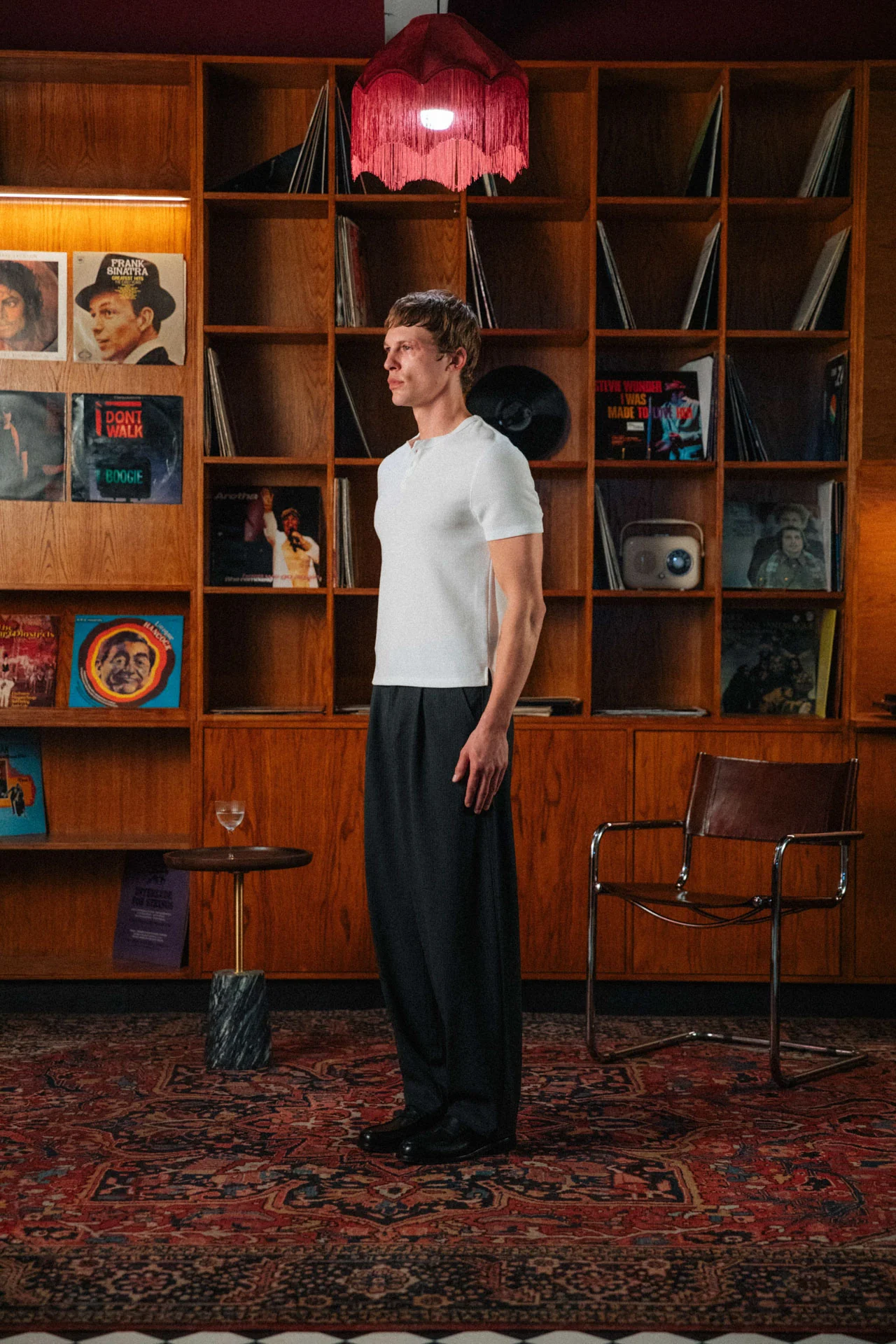 Nils Henley T-Shirt, White - Image 4