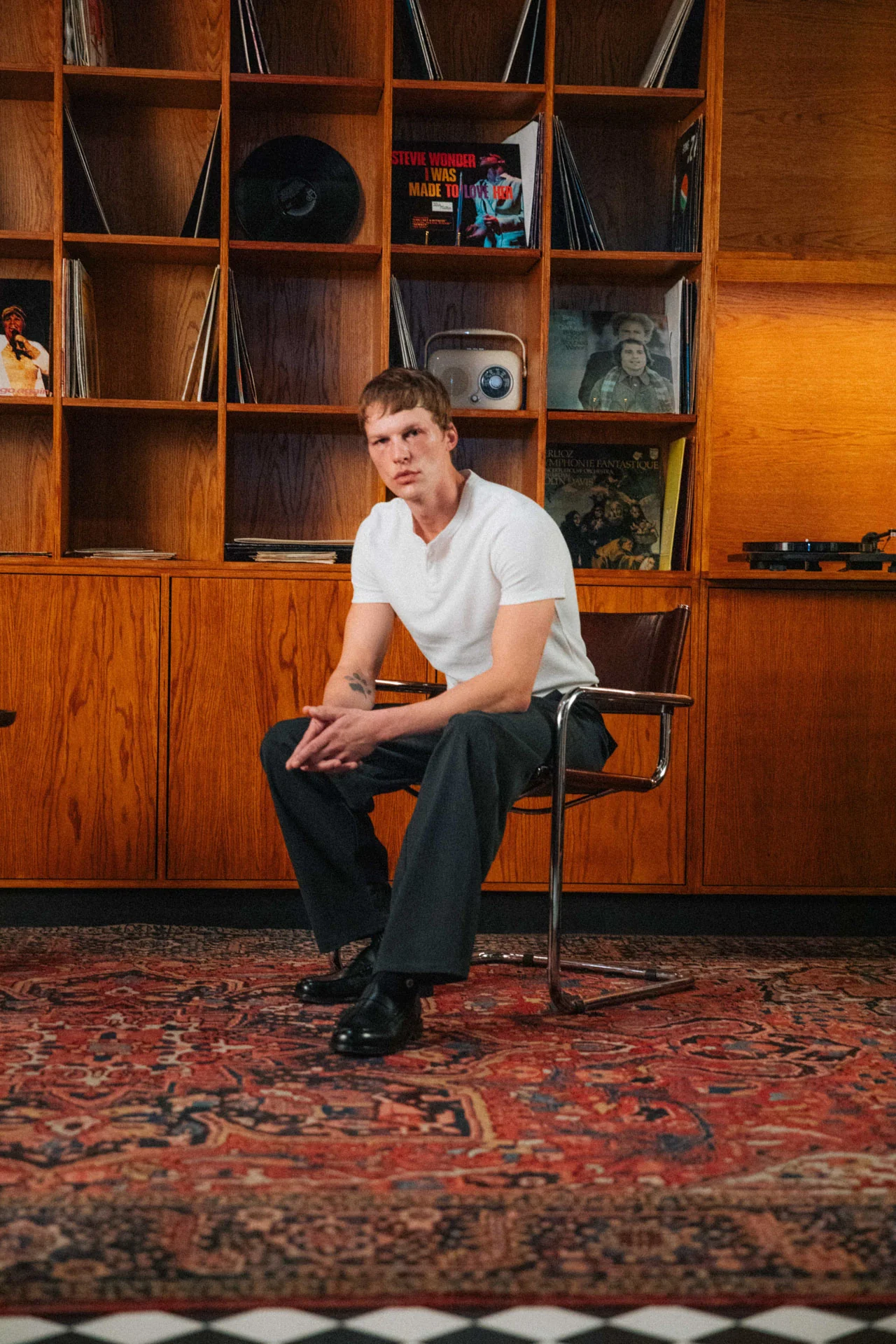 Nils Henley T-Shirt, White - Image 7