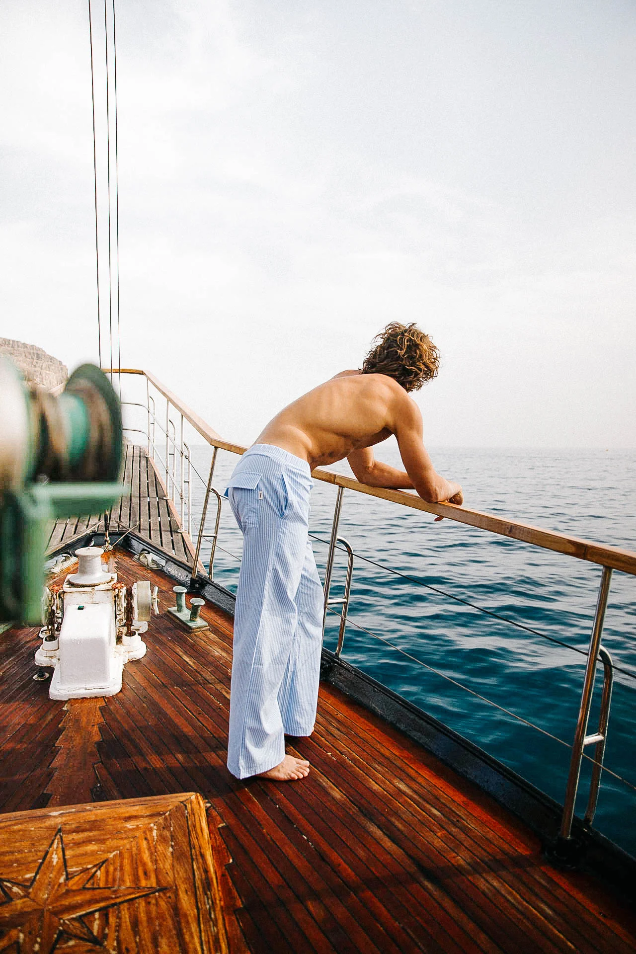 Tobias Drawstring Trousers - Image 3