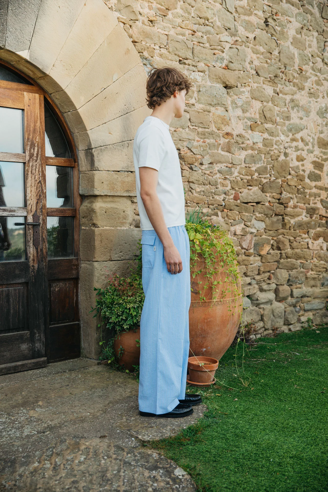 Tobias Drawstring Trousers - Image 7