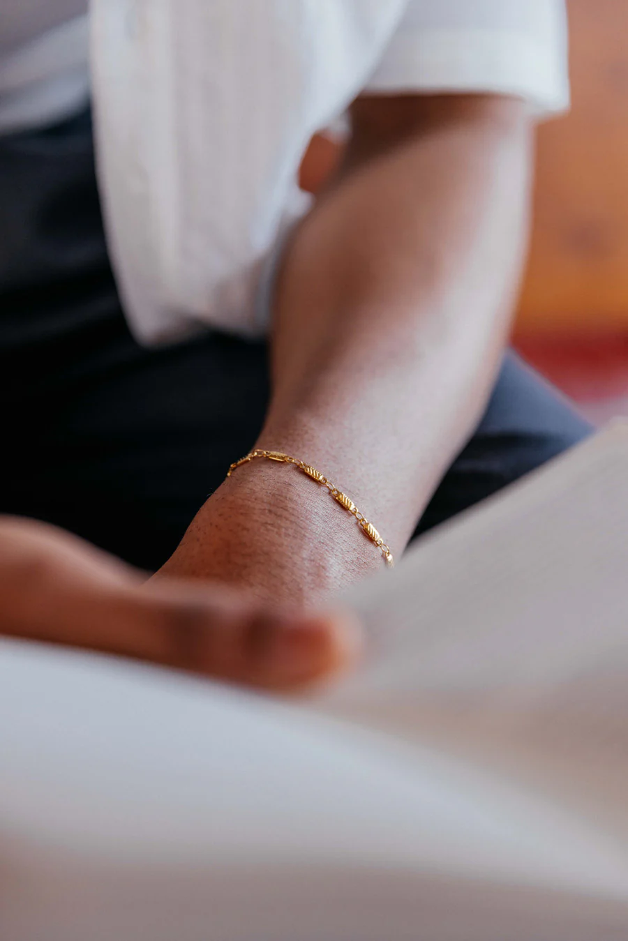 Vita Bracelet, Gold - Image 5