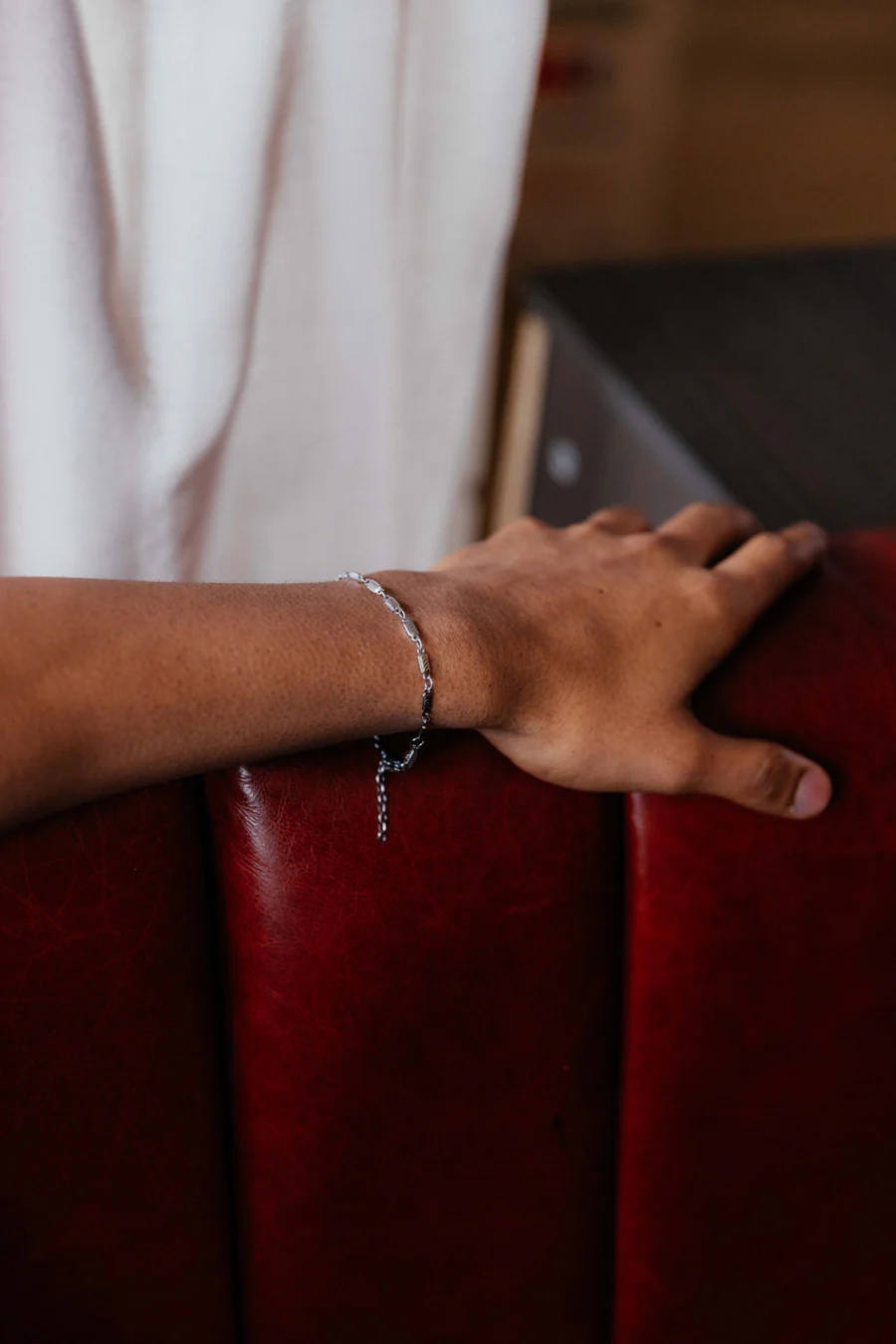 Vita Bracelet, Silver - Image 4