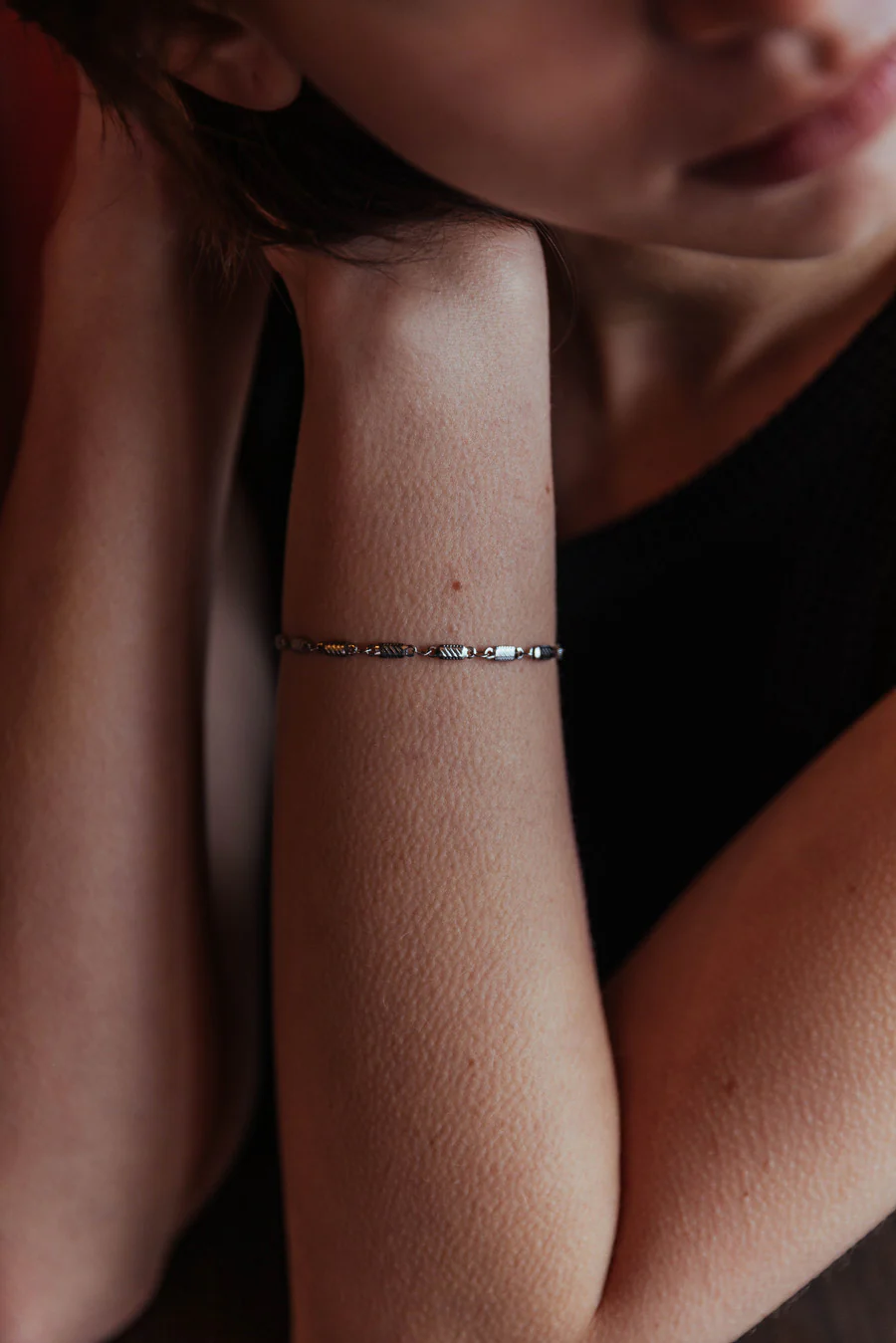 Vita Bracelet, Silver - Image 6