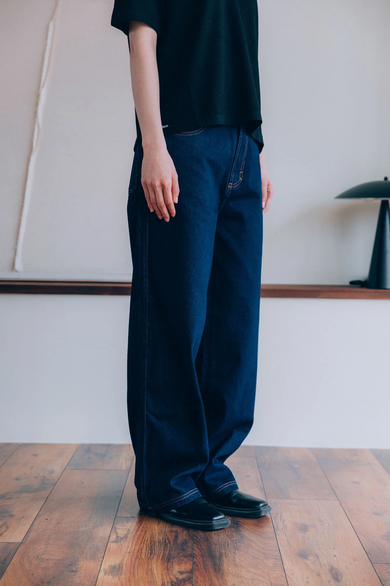 Vitor Wide Jeans, Blue - Image 3